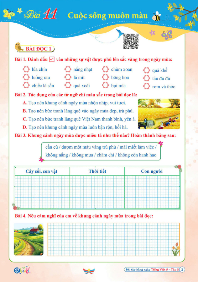 Bộ Bài Tập Hằng Ngày Tiếng Việt 5 - Tập 2 (Cánh Diều) - Ảnh 4