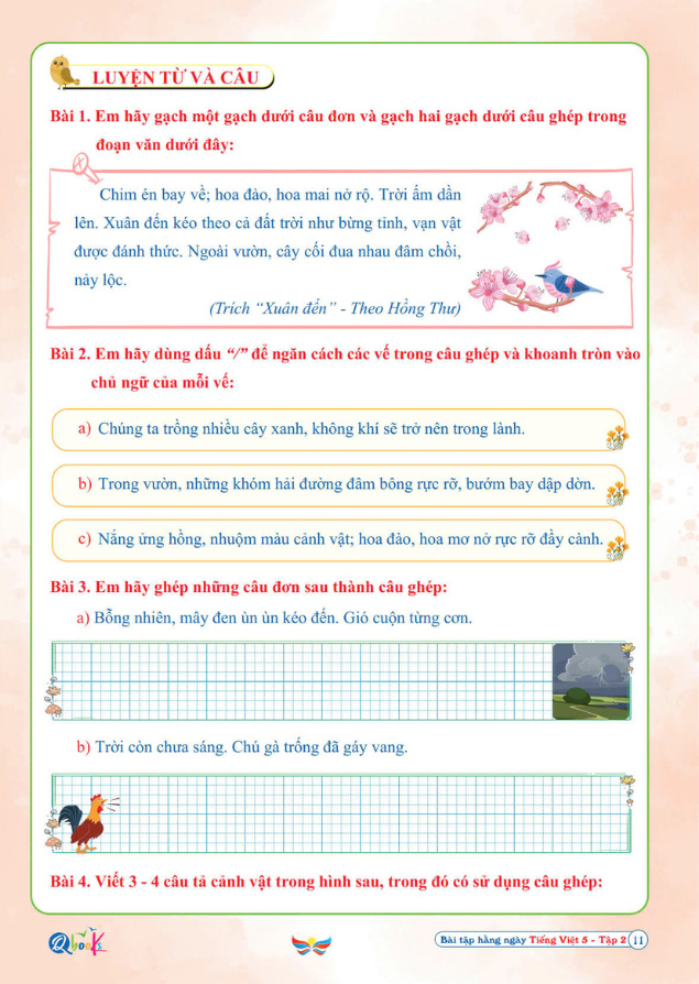 Bộ Bài Tập Hằng Ngày Tiếng Việt 5 - Tập 2 (Cánh Diều) - Ảnh 9