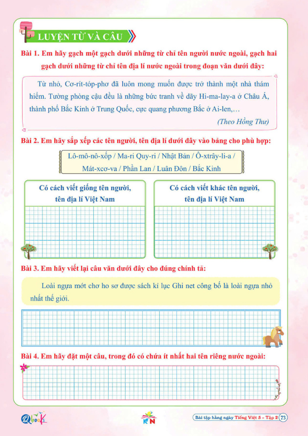 Bộ Bài Tập Hằng Ngày Tiếng Việt 5 - Tập 2 (Kết Nối) - Ảnh 7