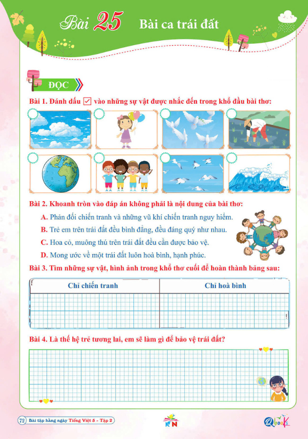 Bộ Bài Tập Hằng Ngày Tiếng Việt 5 - Tập 2 (Kết Nối) - Ảnh 8