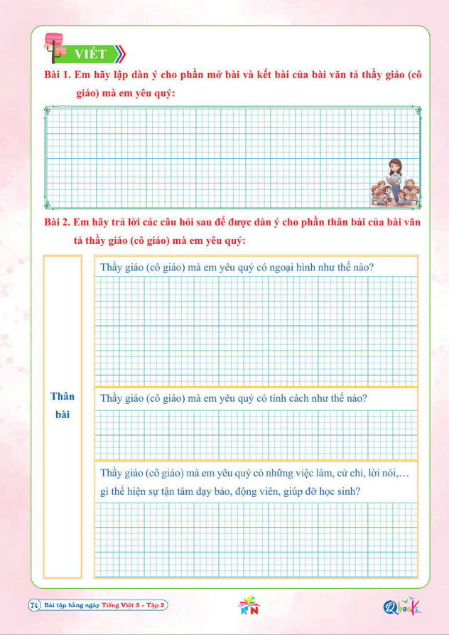 Bộ Bài Tập Hằng Ngày Tiếng Việt 5 - Tập 2 (Kết Nối) - Ảnh 9