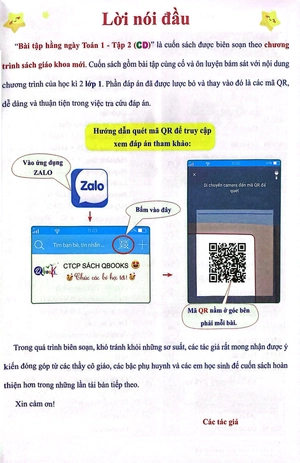 bộ bài tập hằng ngày toán 1 - tập 2 (cánh diều) (2022) - Ảnh 3