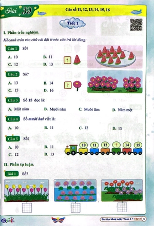 bộ bài tập hằng ngày toán 1 - tập 2 (cánh diều) (2022) - Ảnh 5