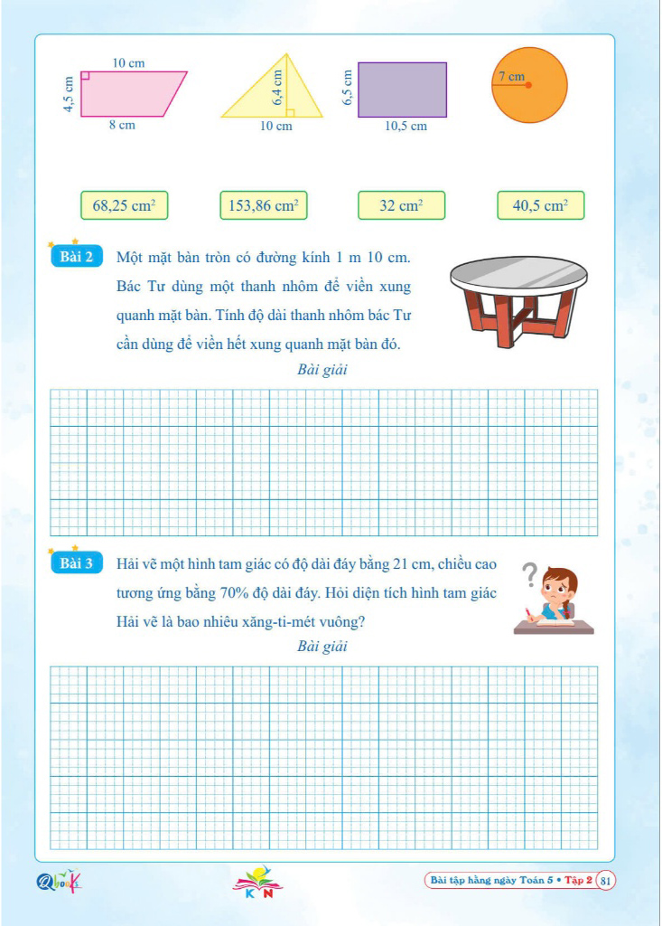 Bộ Bài Tập Hằng Ngày Toán 5 - Tập 2 (Kết Nối) - Ảnh 8