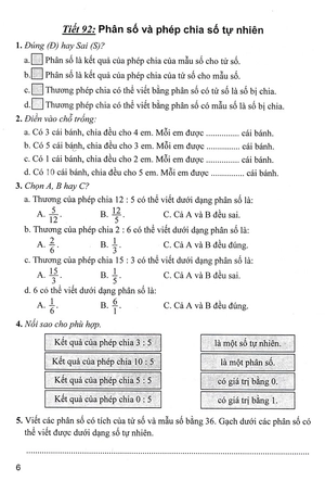 bộ bài tập hay và khó toán 4 - tập 2 (dùng chung cho các bộ sgk hiện hành) - Ảnh 7
