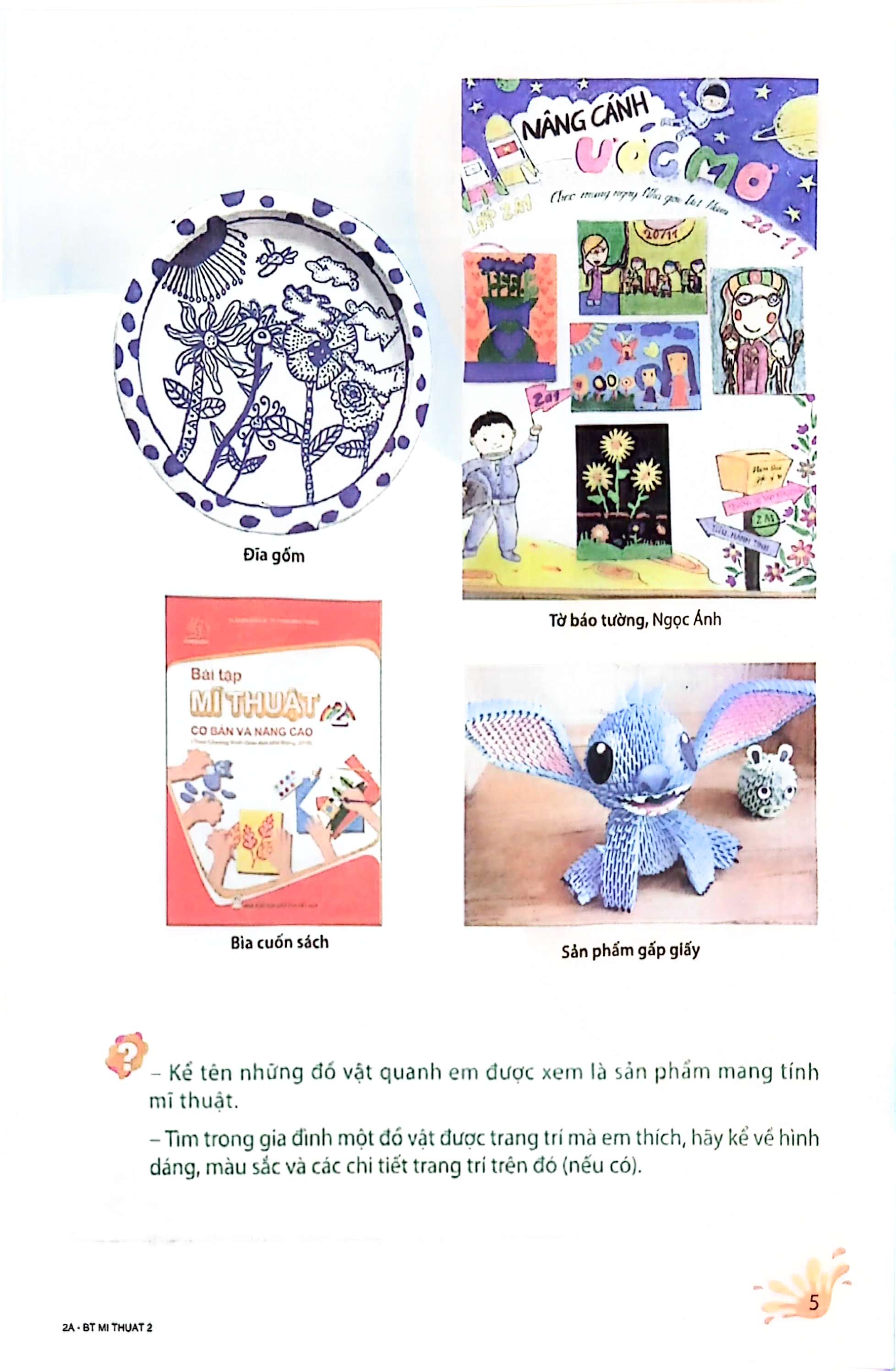 bộ bài tập mĩ thuật 2 cơ bản và nâng cao - Ảnh 5