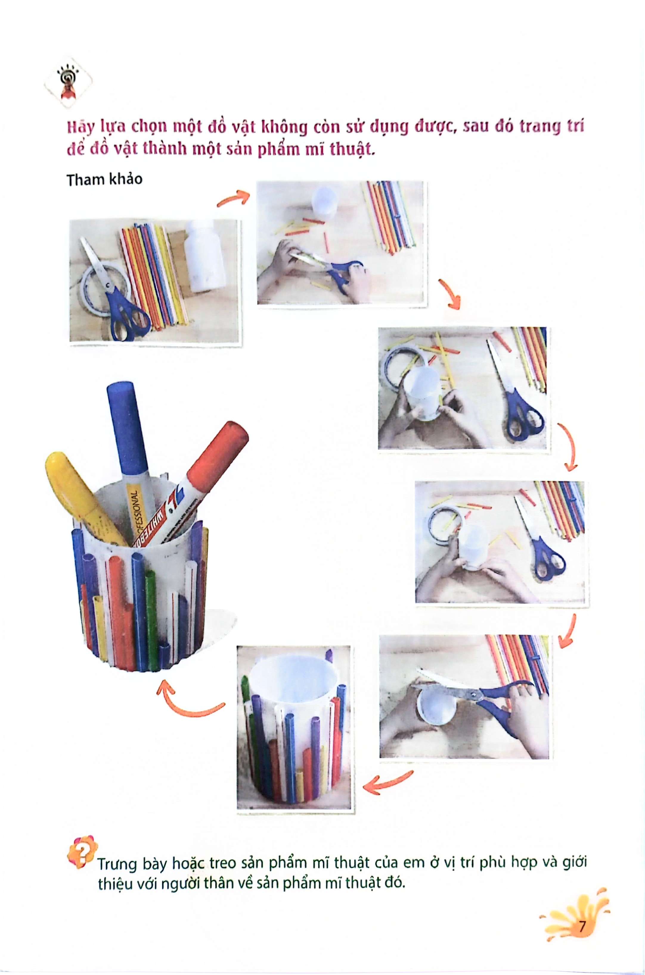 bộ bài tập mĩ thuật 2 cơ bản và nâng cao - Ảnh 7