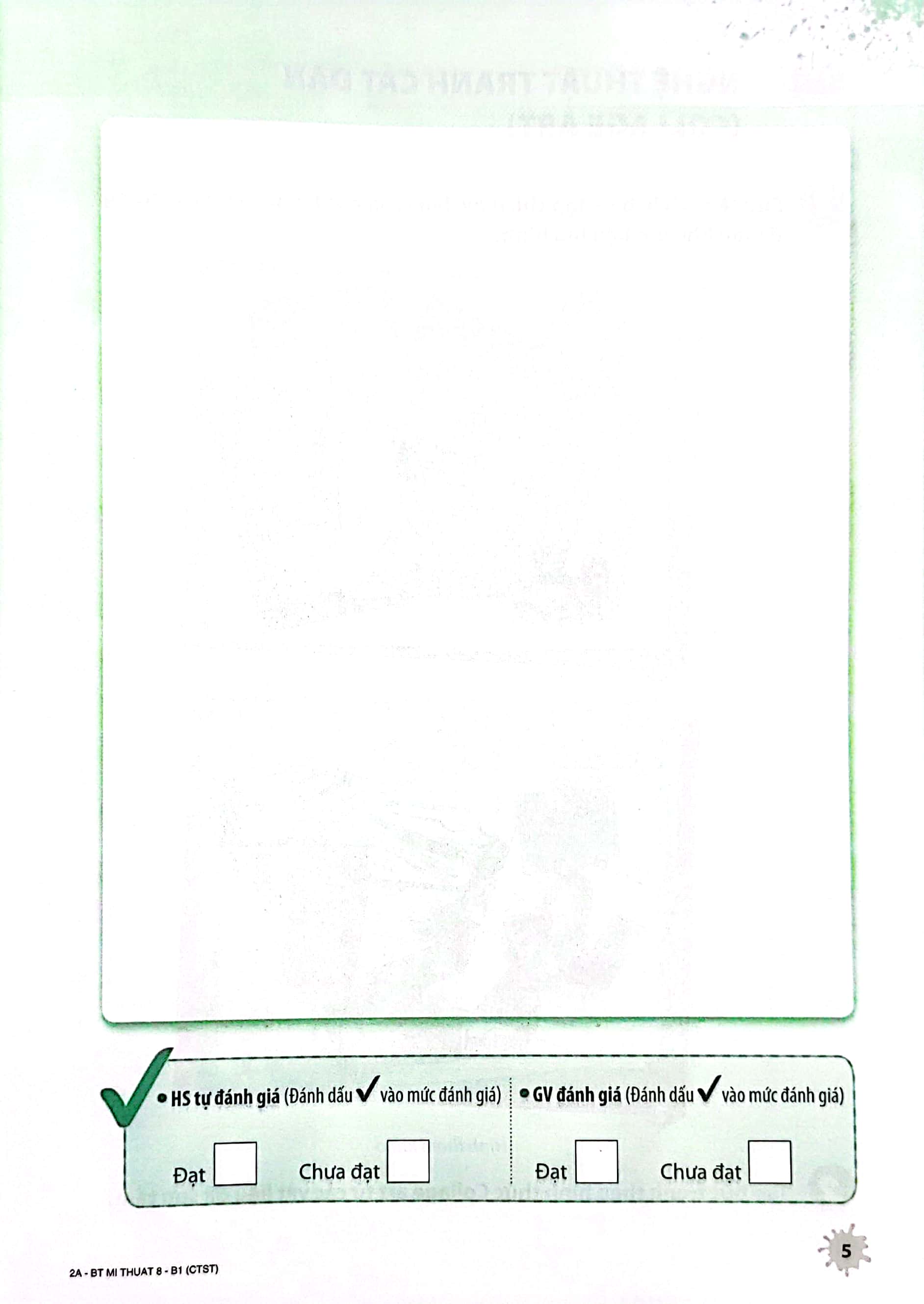 bộ bài tập mĩ thuật 8 - bản 1 (chân trời) (chuẩn) - Ảnh 5