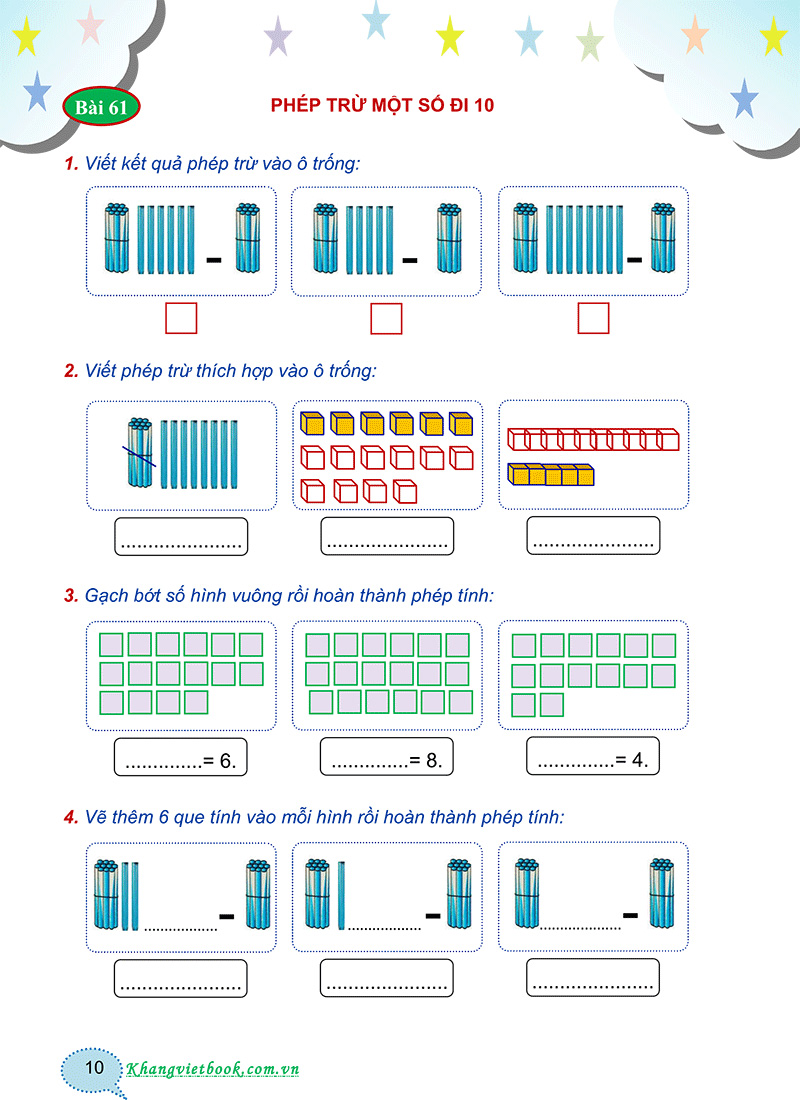 bộ bài tập nâng cao toán 1 - tập 2 (biên soạn theo chương trình mới) - Ảnh 10