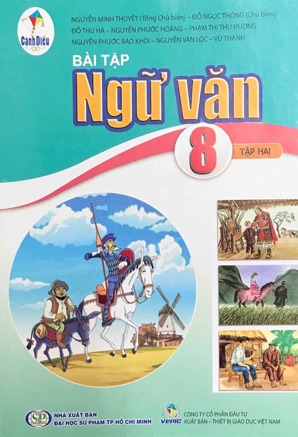 bộ bài tập ngữ văn 8 - tập 2 (cánh diều) (chuẩn) - Ảnh 2