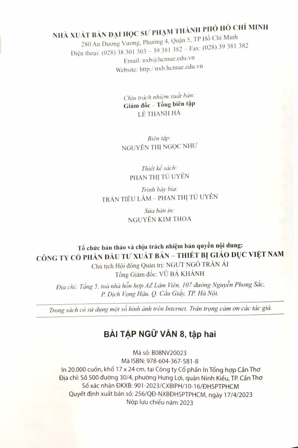 bộ bài tập ngữ văn 8 - tập 2 (cánh diều) (chuẩn) - Ảnh 8