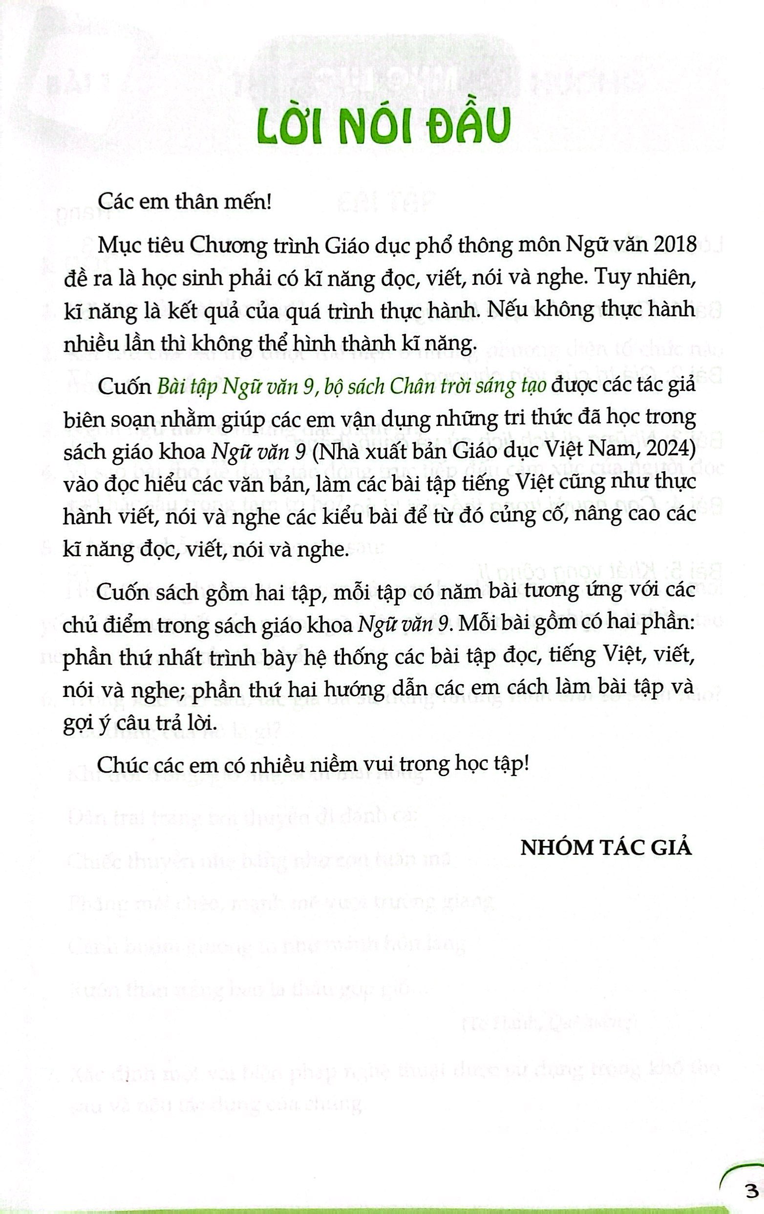 Bo
						
										
										Bai Tap Ngu Van 9 - Tap 1 (Chan Troi) (Chuan) - Ảnh 3