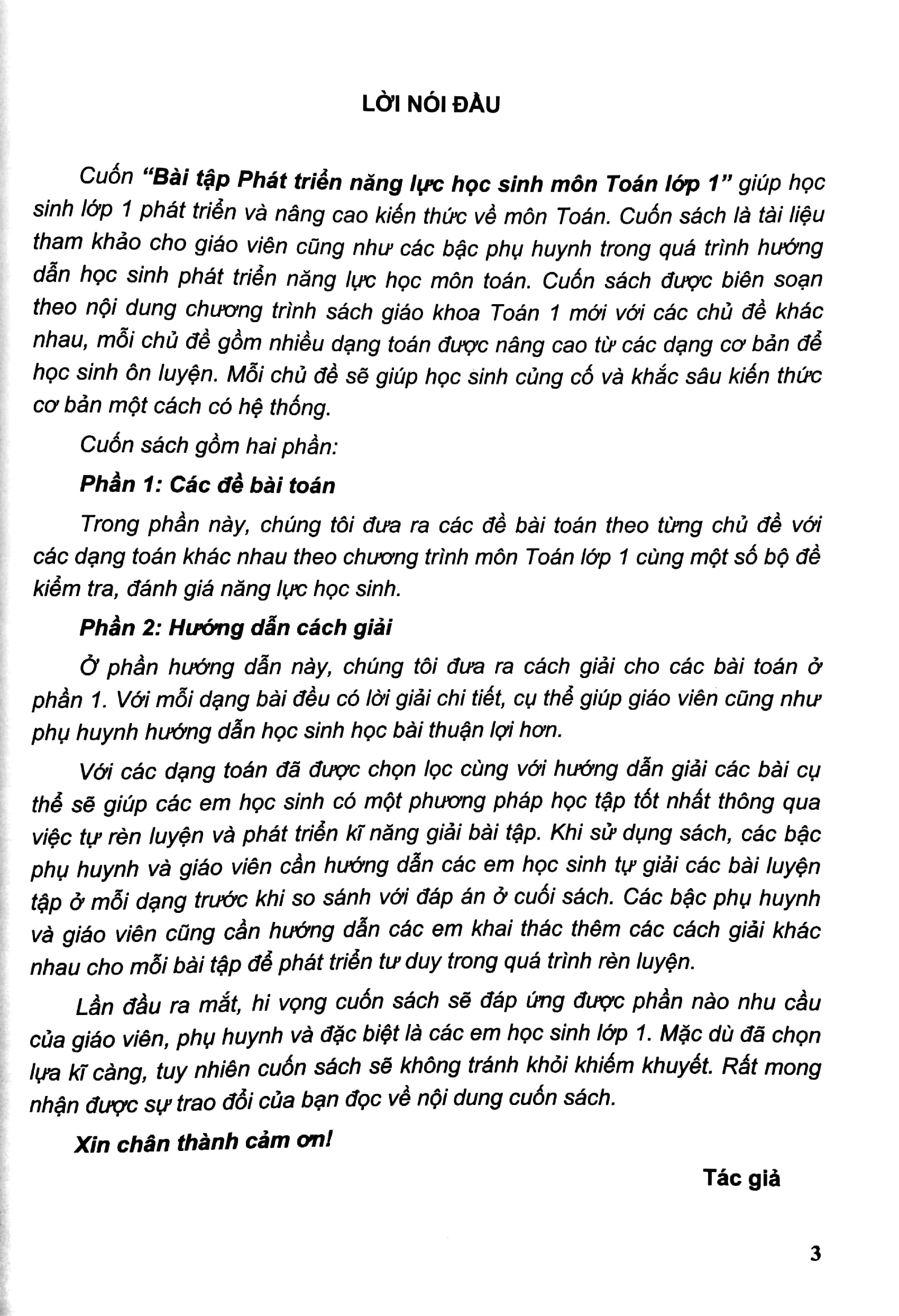 bộ bài tập phát triển năng lực học sinh môn toán lớp 1 - tập 1 - Ảnh 5