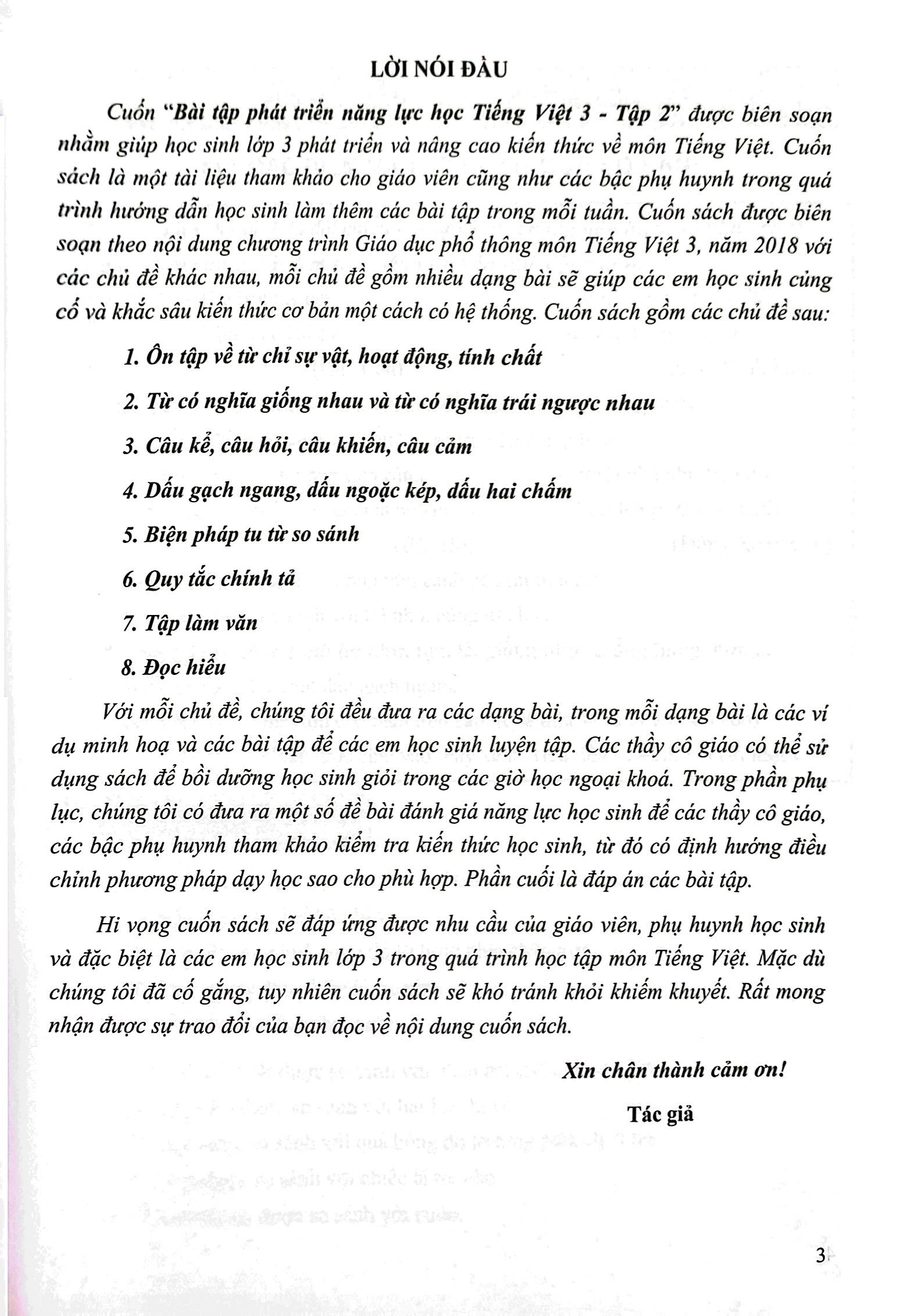 bộ bài tập phát triển năng lực học tiếng việt 3 - tập 2 - Ảnh 3