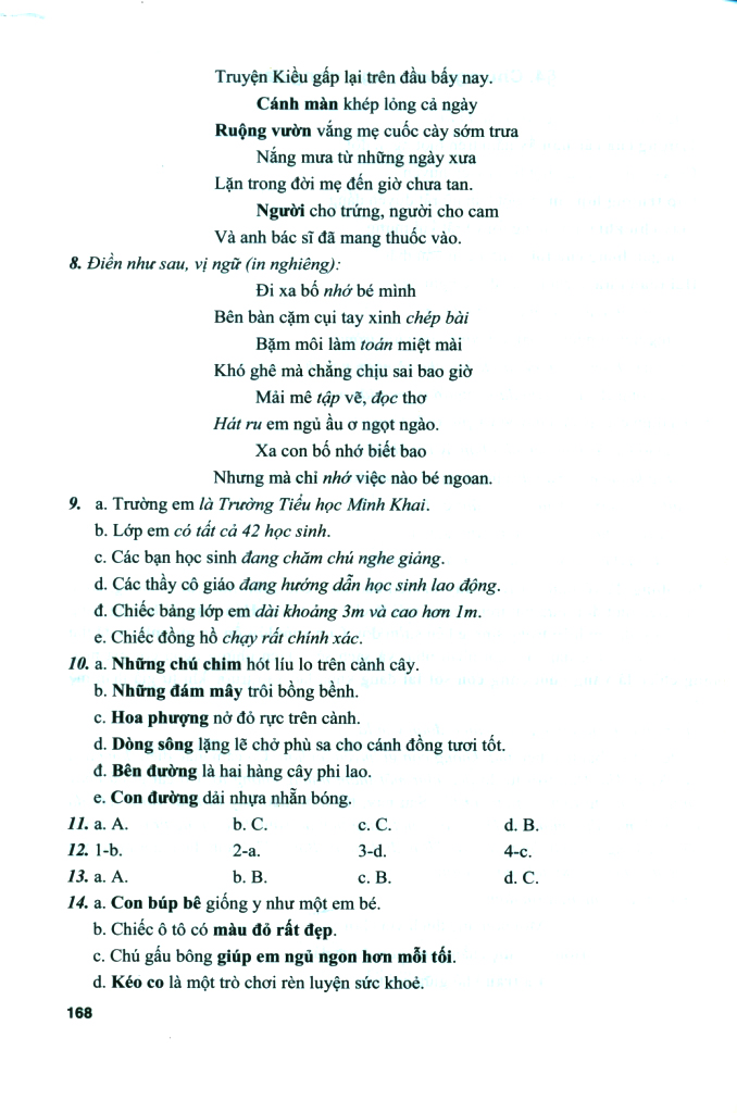 bộ bài tập phát triển năng lực học tiếng việt 4 - tập 1 (biên soạn theo chương trình sgk mới) - Ảnh 11