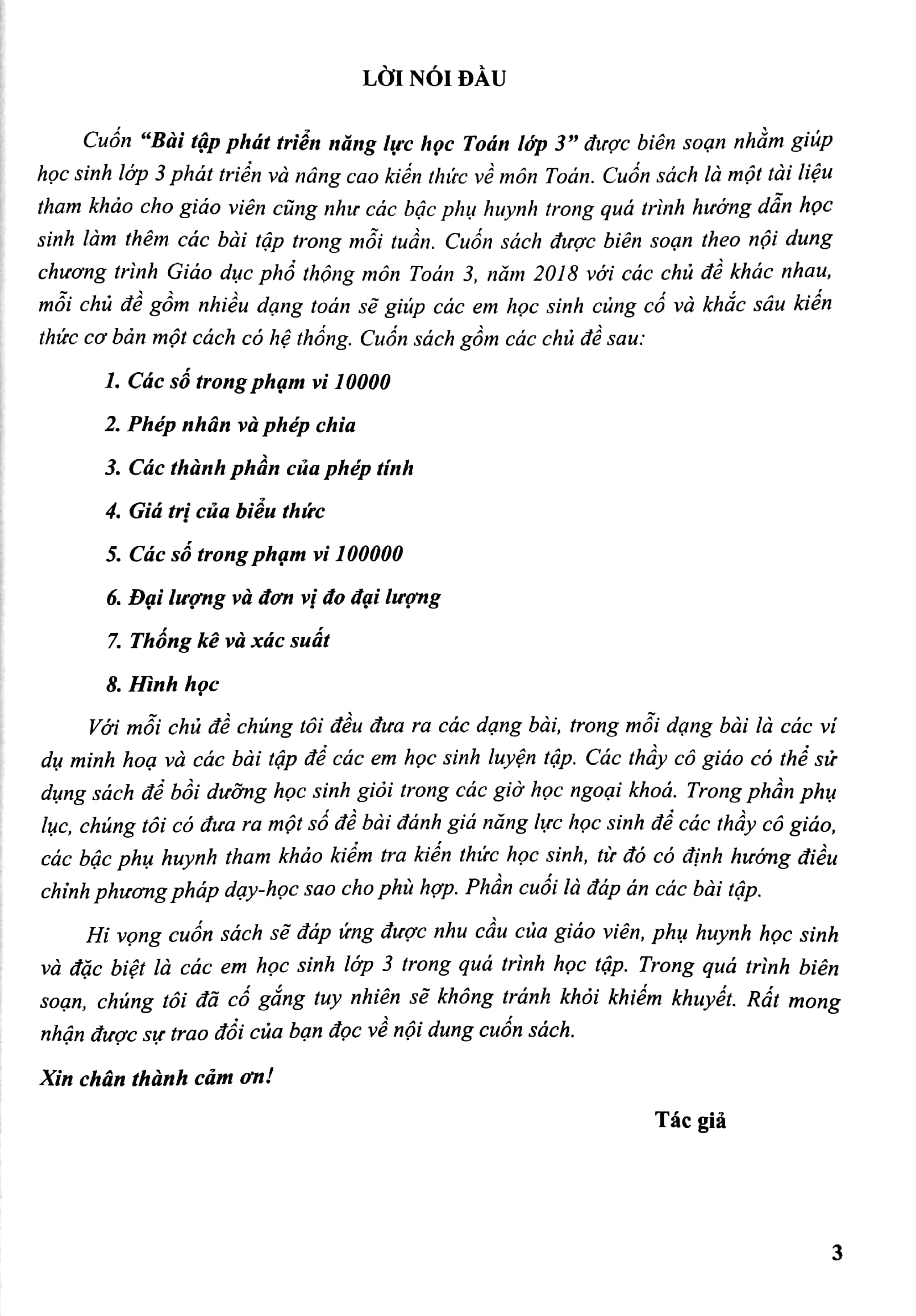 bộ bài tập phát triển năng lực học toán lớp 3 - tập 2 - Ảnh 4