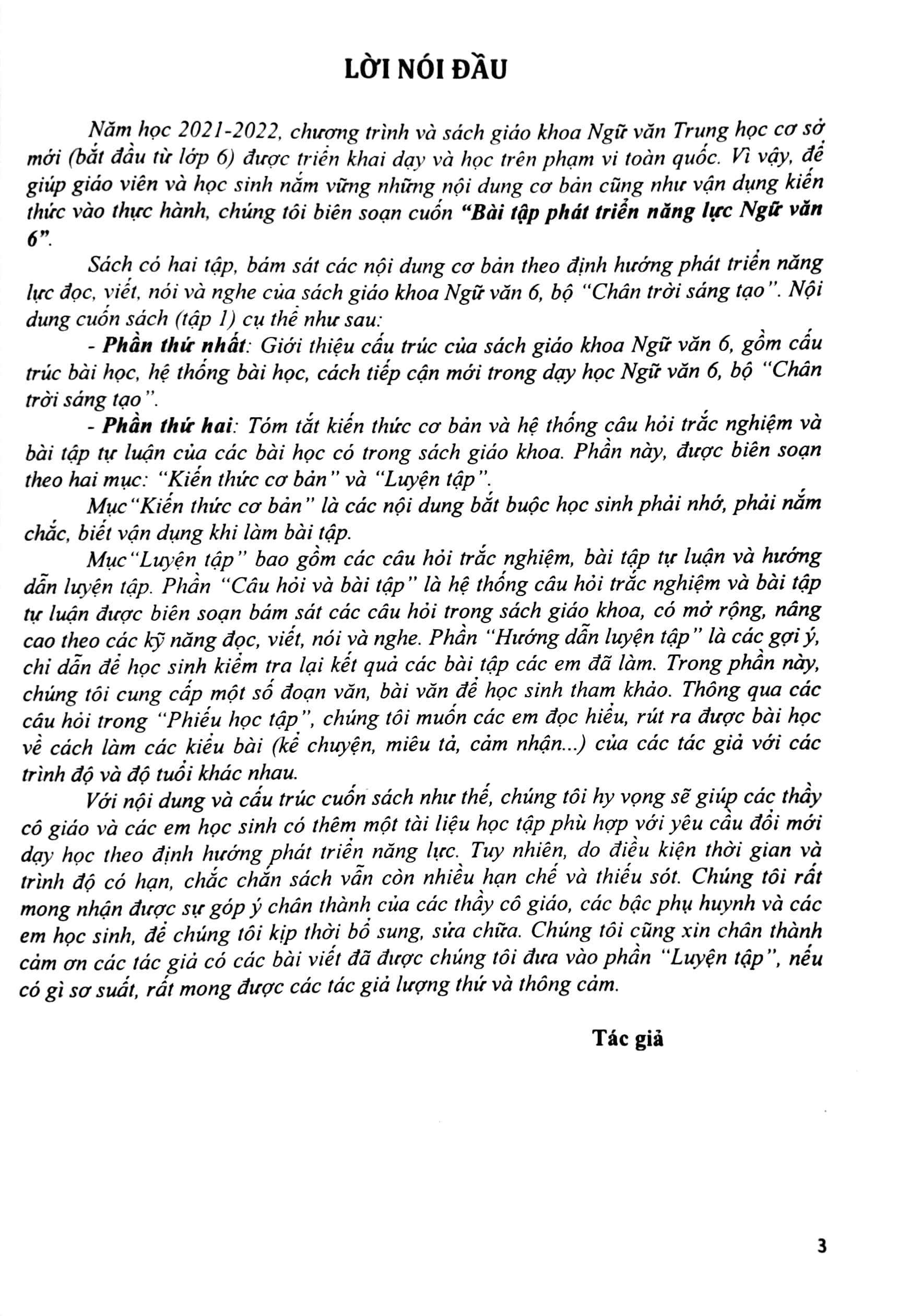 bộ bài tập phát triển năng lực ngữ văn 6 - tập 1 (chân trời sáng tạo) - Ảnh 4