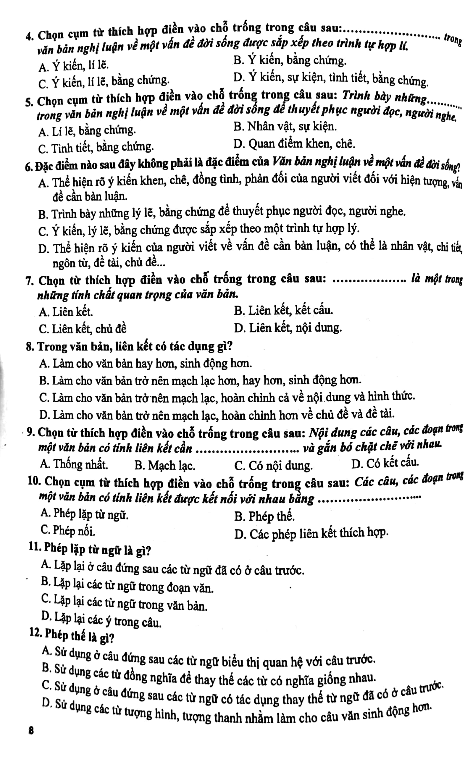 bộ bài tập phát triển năng lực ngữ văn 7 - tập 2 - Ảnh 7