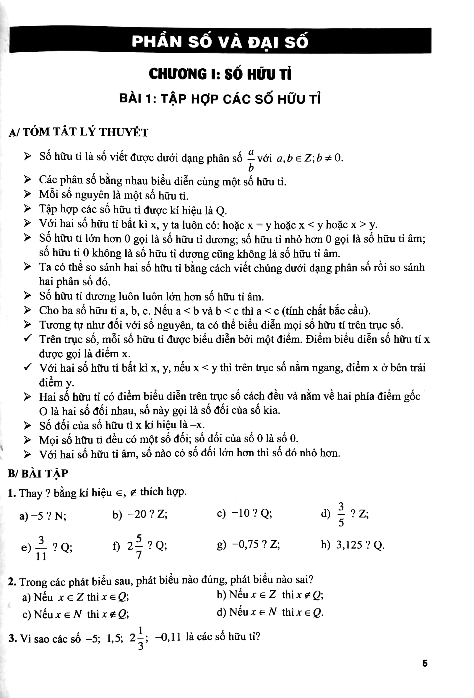 bộ bài tập phát triển năng lực toán 7 - tập 1 - Ảnh 5