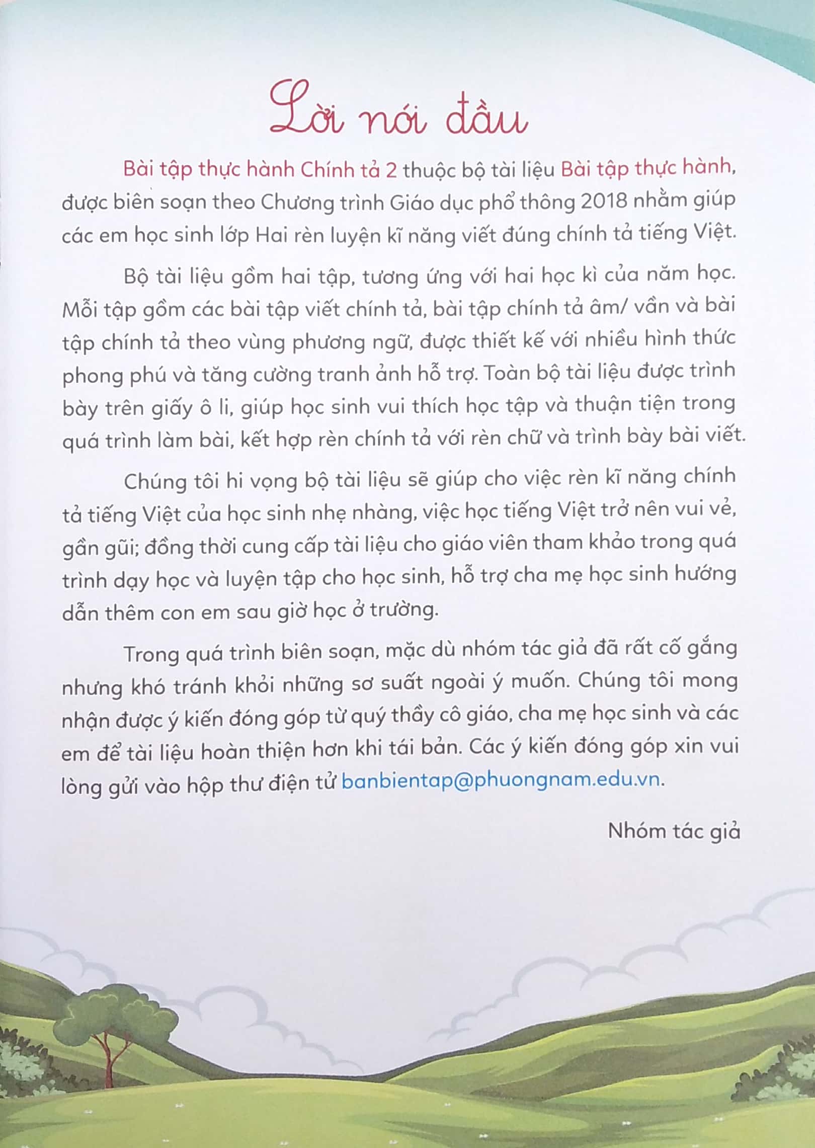 bộ bài tập thực hành chính tả lớp 2 - tập 2 (theo chương trình giáo dục phổ thông 2018) - Ảnh 4