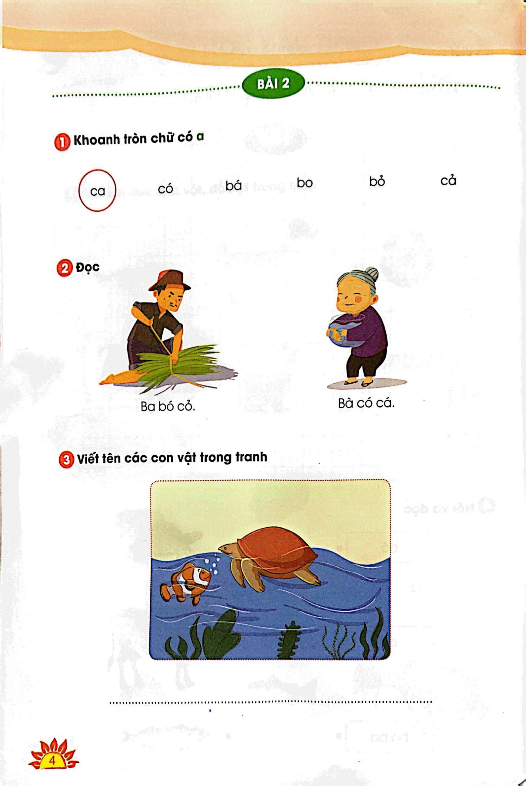 bộ bài tập thực hành tiếng việt 1 - tập 1 (theo chương trình gdpt 2018) (2022) - Ảnh 6