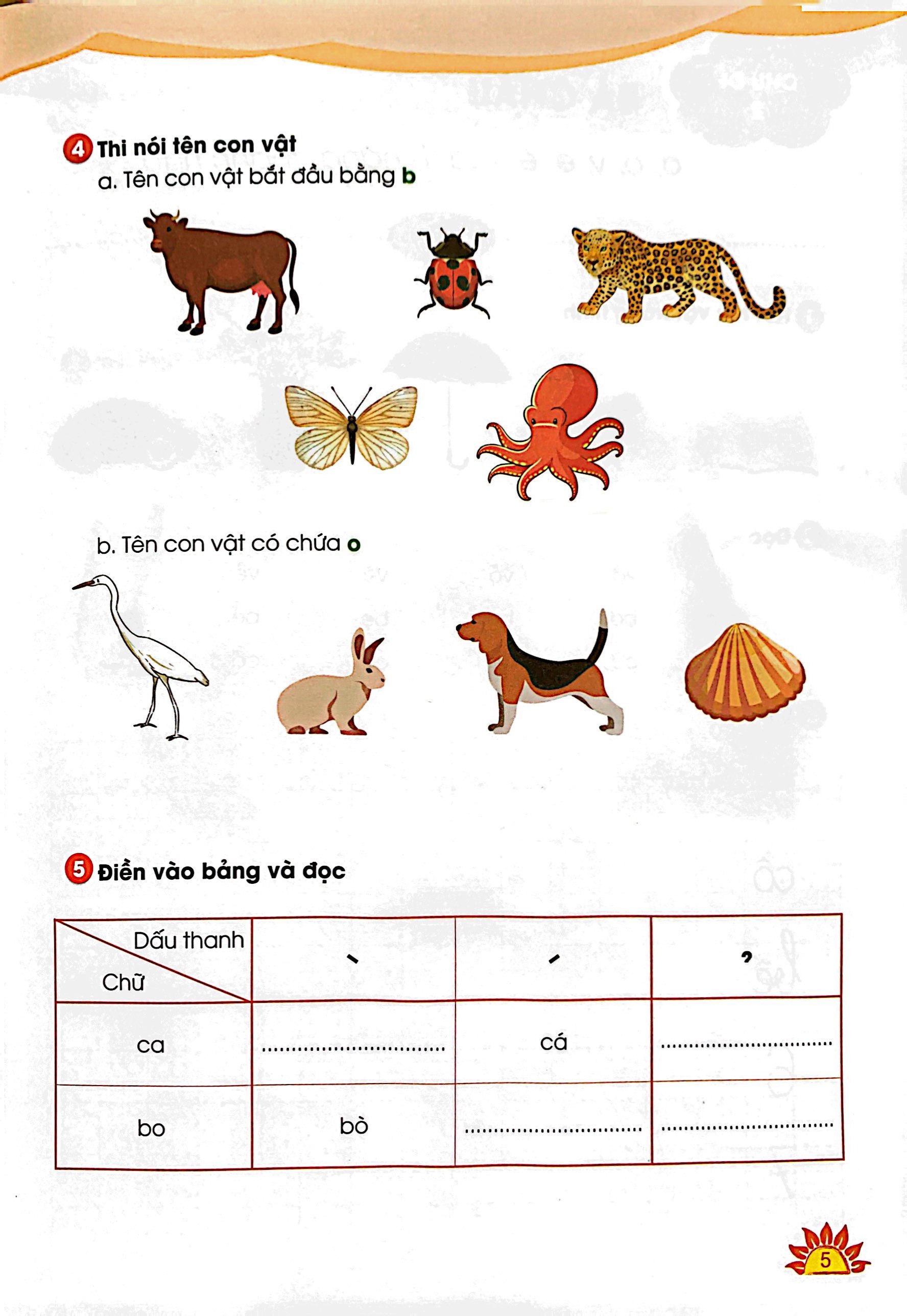 bộ bài tập thực hành tiếng việt 1 - tập 1 (theo chương trình gdpt 2018) (2022) - Ảnh 7