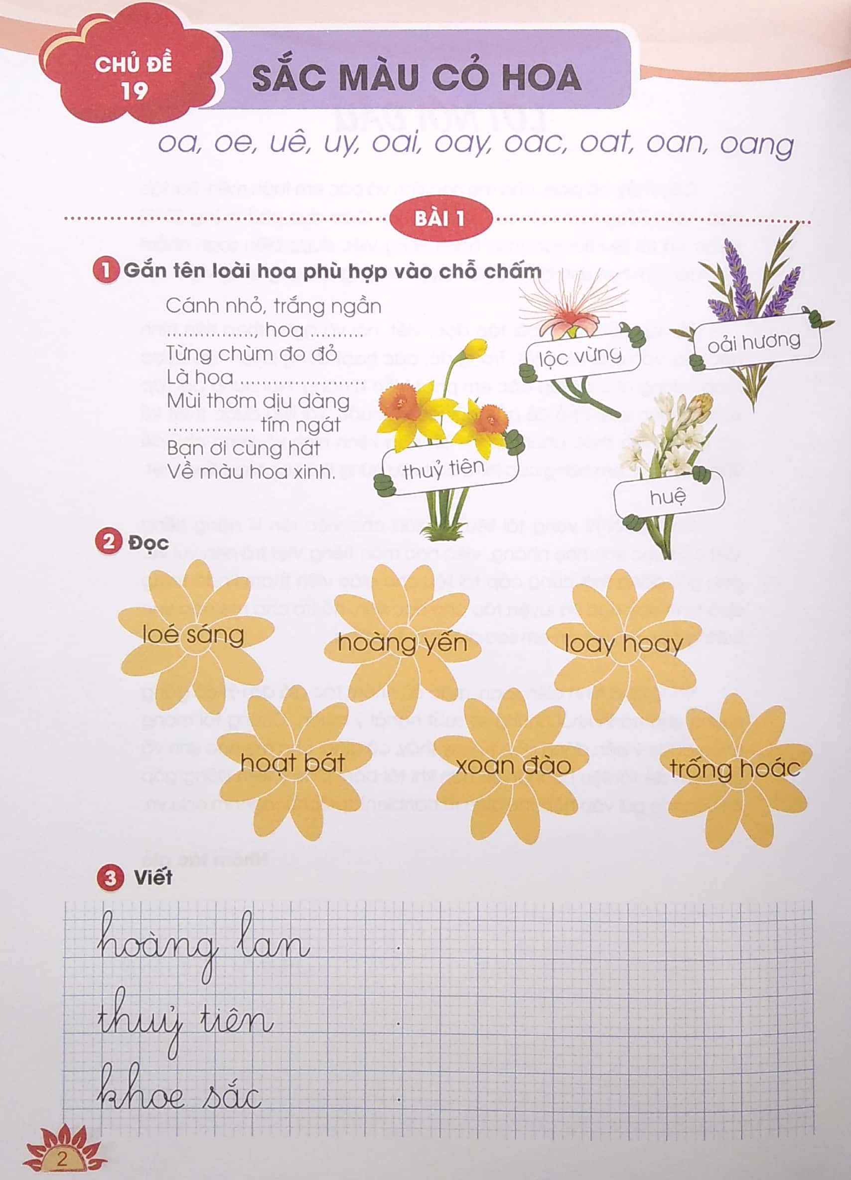 bộ bài tập thực hành tiếng việt lớp 1 - tập 2 (theo chương trình giáo dục phổ thông 2018) - Ảnh 5