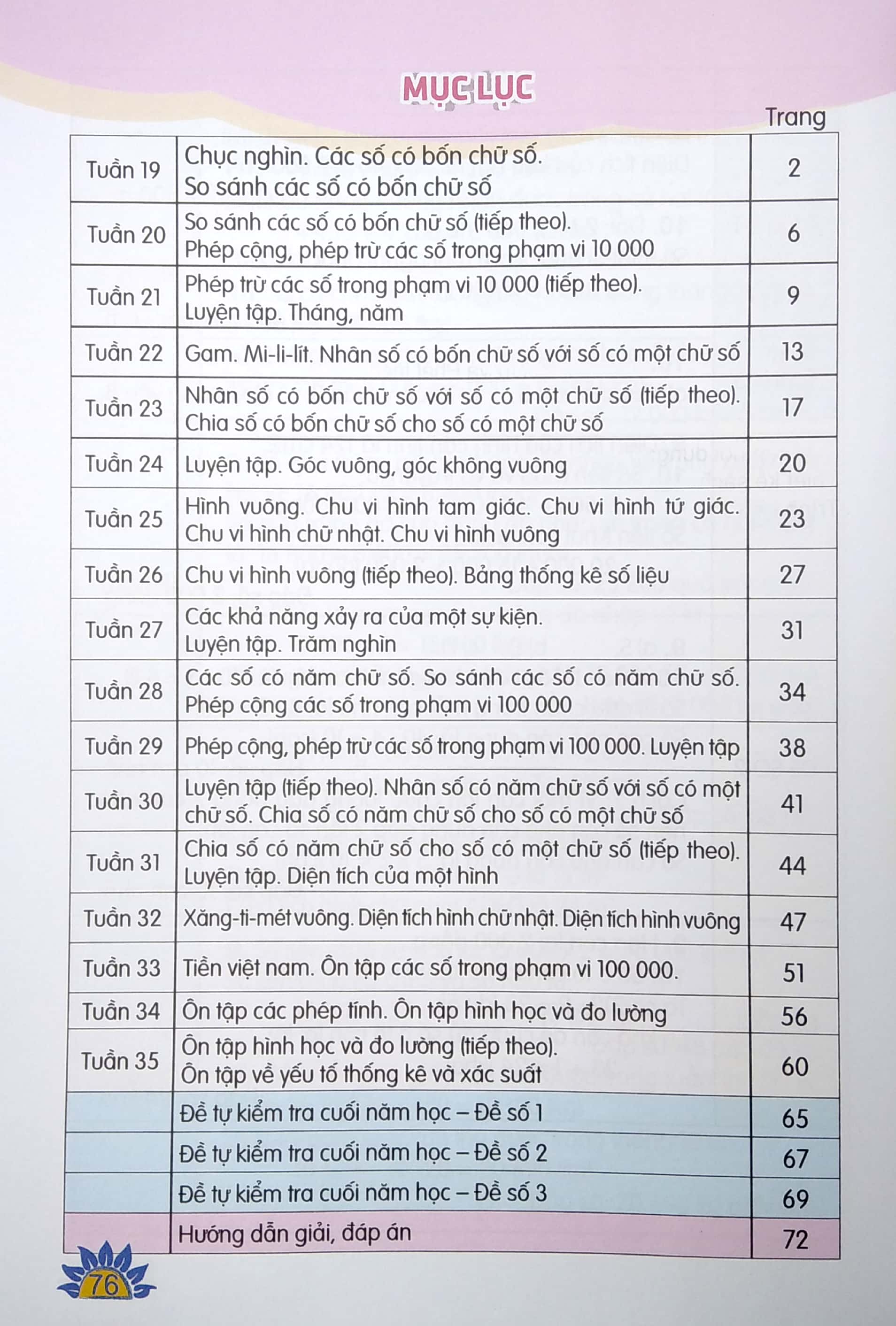 bộ bài tập thực hành toán 3 - tập 2 (theo chương trình giáo dục phổ thông 2018) - Ảnh 4