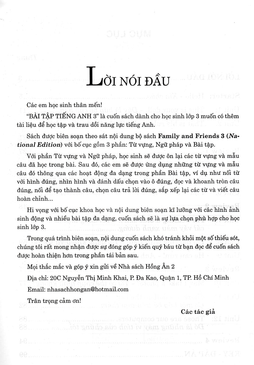 Bộ
						
										
										Bài Tập Tiếng Anh 3 (Family And Friends 3 - National Edition) - Ảnh 2