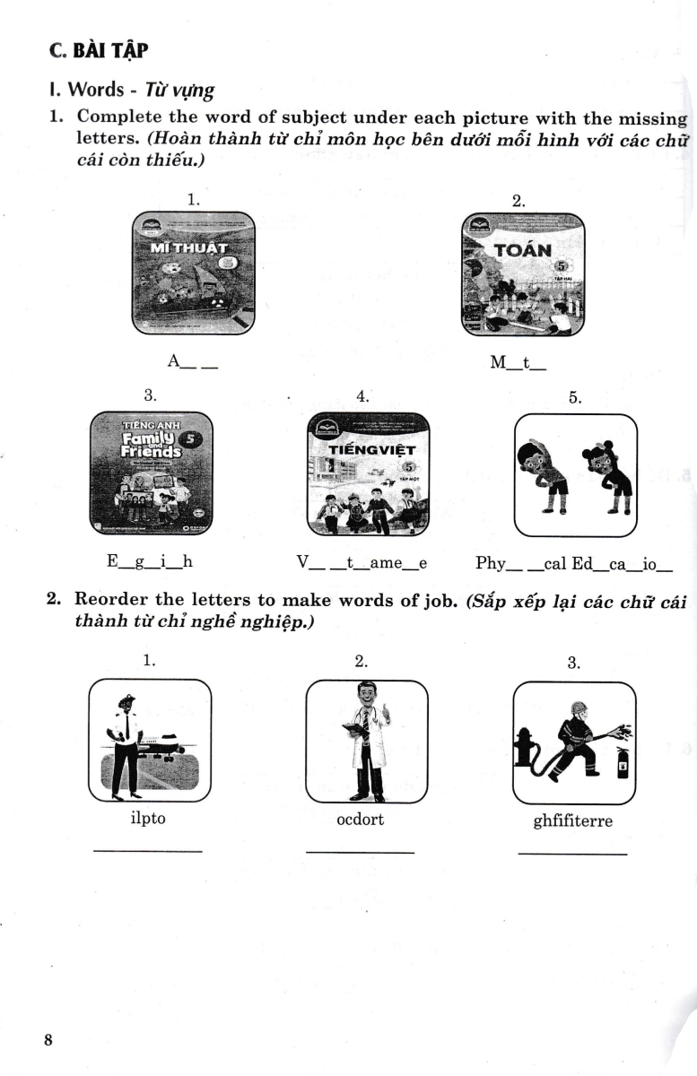 Bộ
						
										
										Bài Tập Tiếng Anh 5 (Family And Friends 5 - National Edition) - Ảnh 7