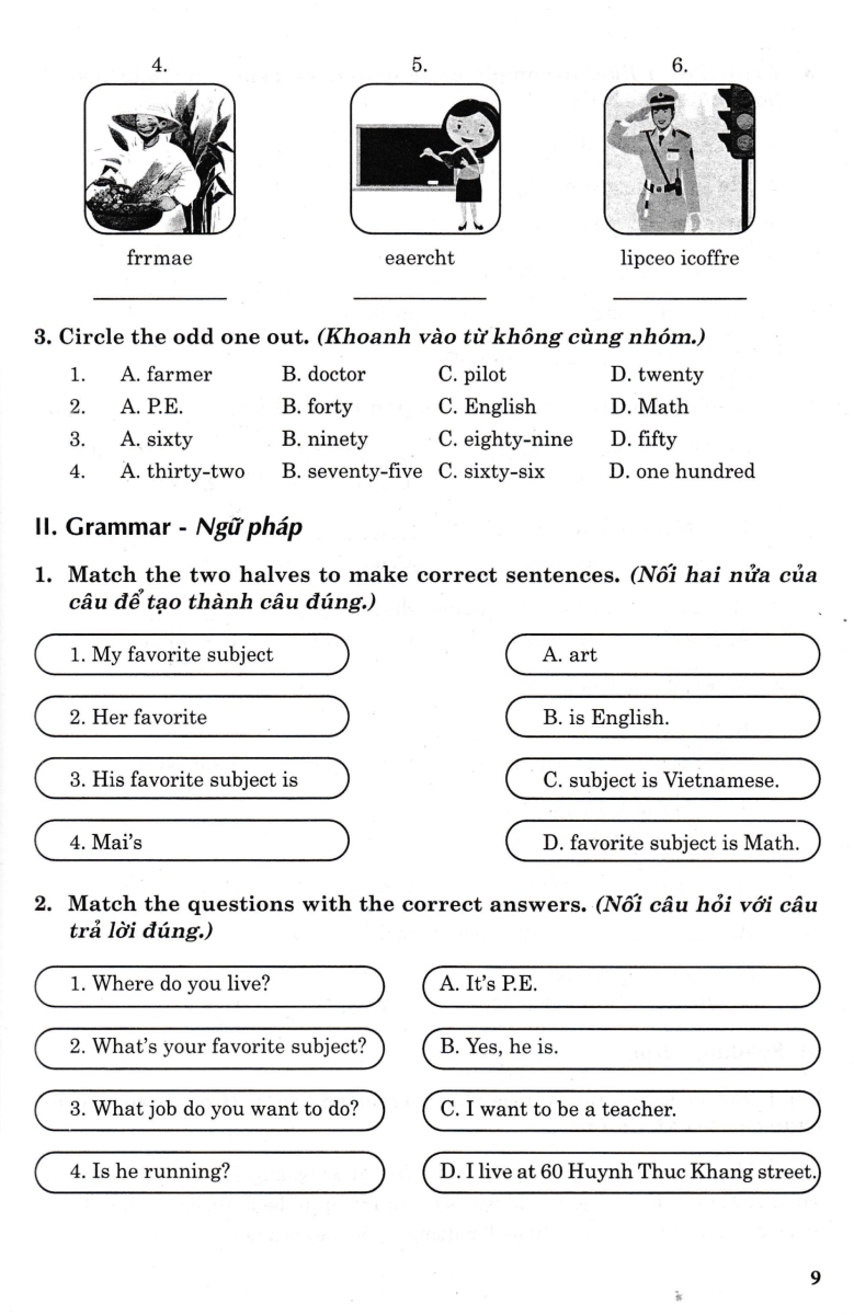 Bộ
						
										
										Bài Tập Tiếng Anh 5 (Family And Friends 5 - National Edition) - Ảnh 8