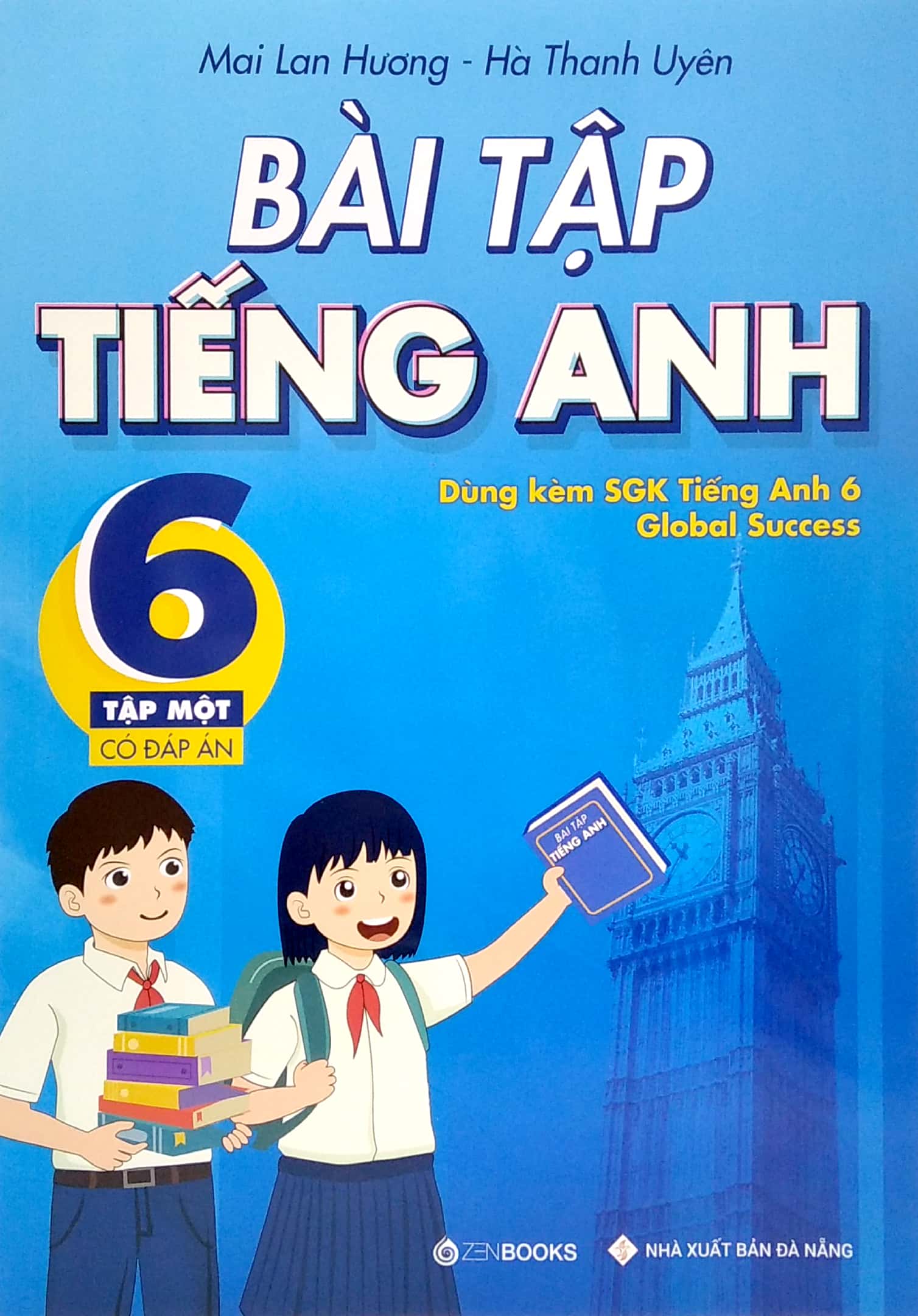 bộ bài tập tiếng anh 6 - tập 1 (có đáp án) - dùng kèm sgk tiếng anh 6 global success (2022) - Ảnh 2