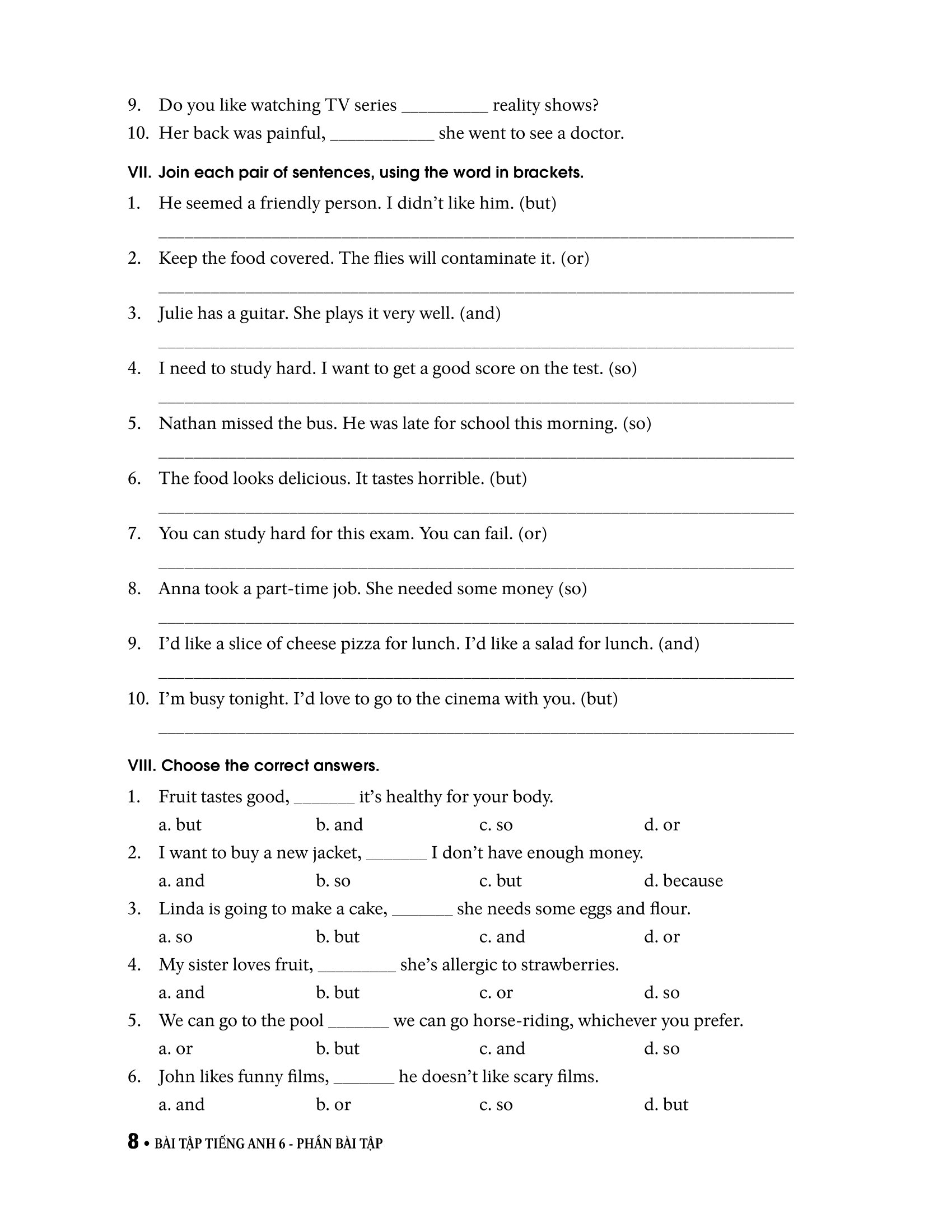 bộ bài tập tiếng anh lớp 6 tập 2 (có đáp án) - dùng kèm sgk global success - Ảnh 9