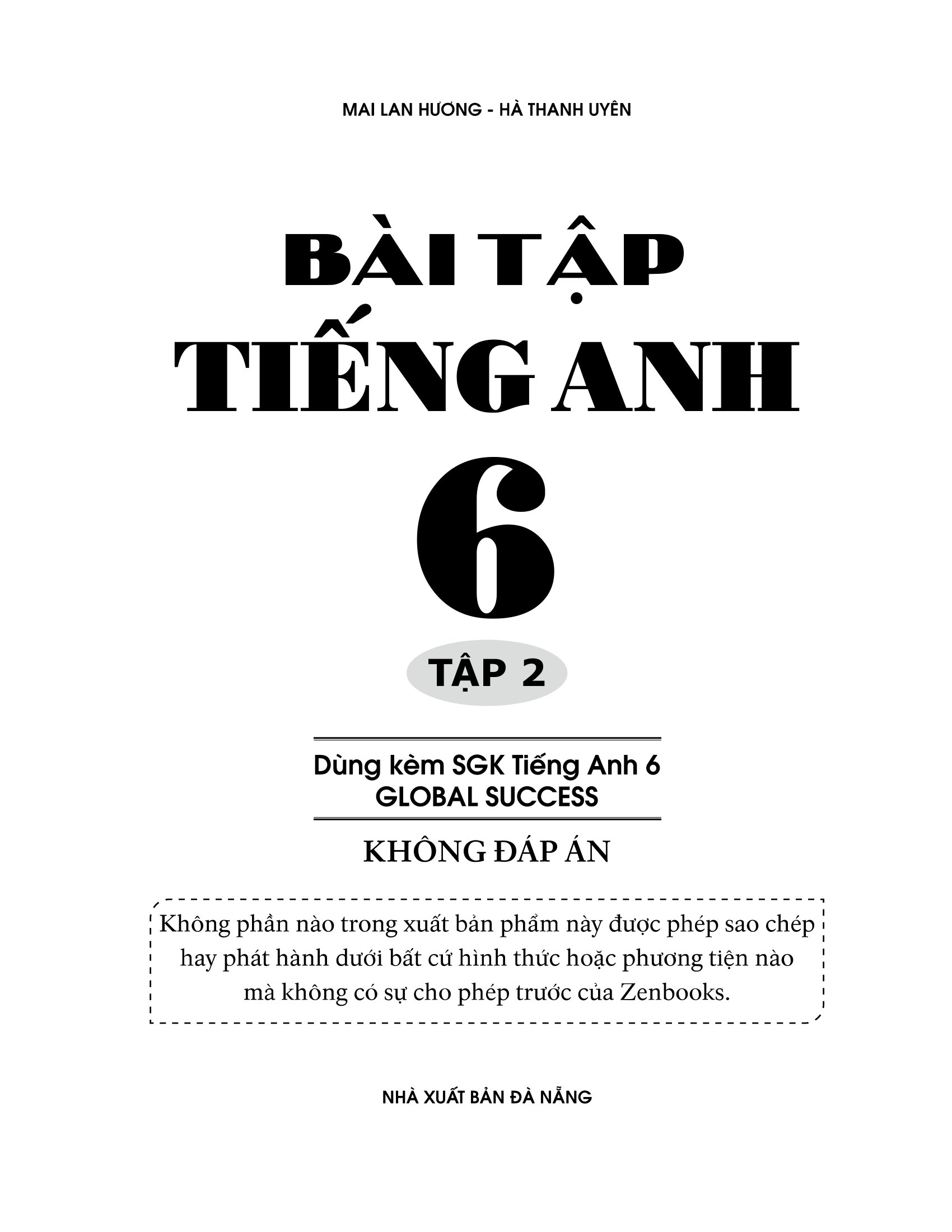 bộ bài tập tiếng anh lớp 6 tập 2 (không đáp án) - dùng kèm sgk global success - Ảnh 2