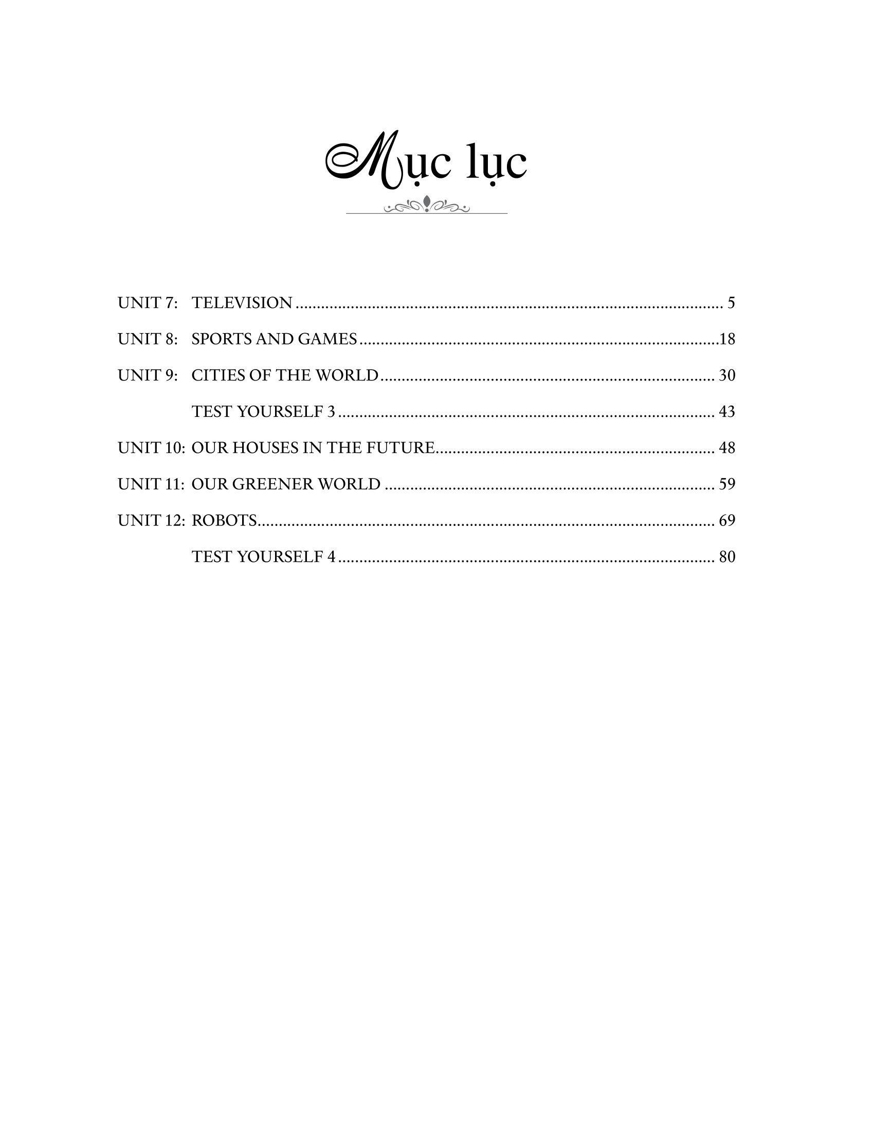 bộ bài tập tiếng anh lớp 6 tập 2 (không đáp án) - dùng kèm sgk global success - Ảnh 5