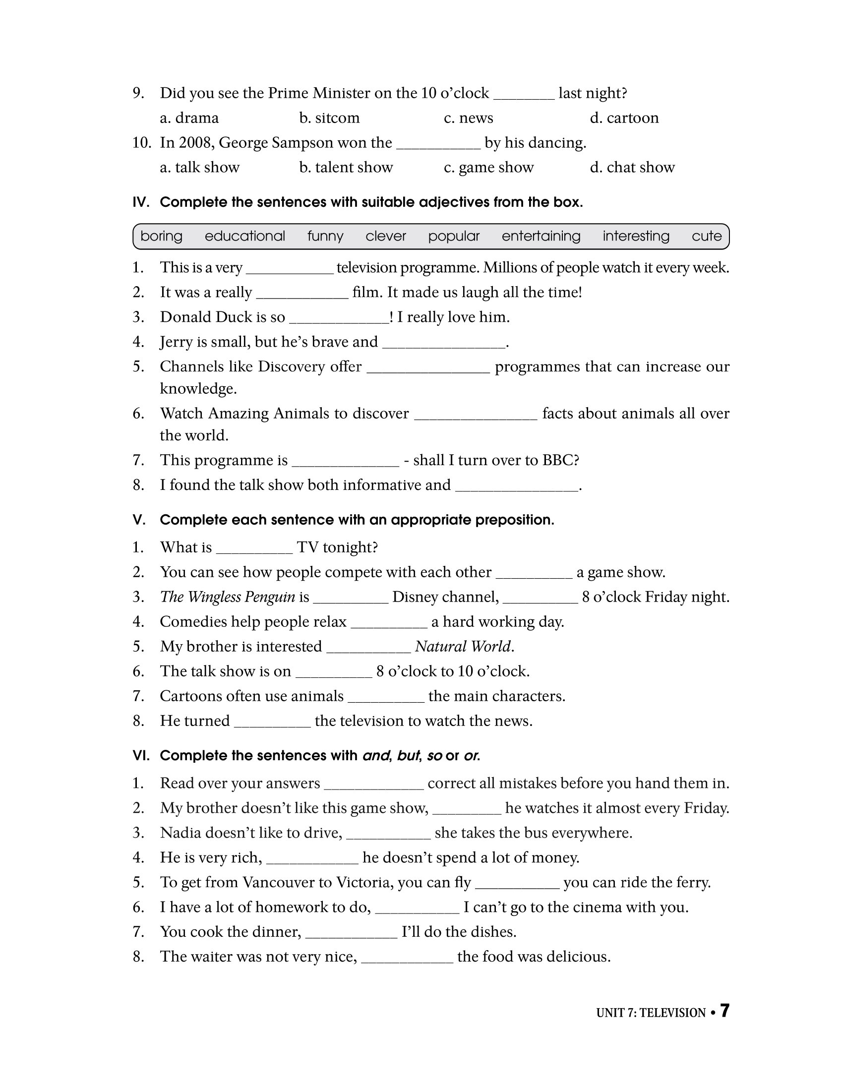 bộ bài tập tiếng anh lớp 6 tập 2 (không đáp án) - dùng kèm sgk global success - Ảnh 8