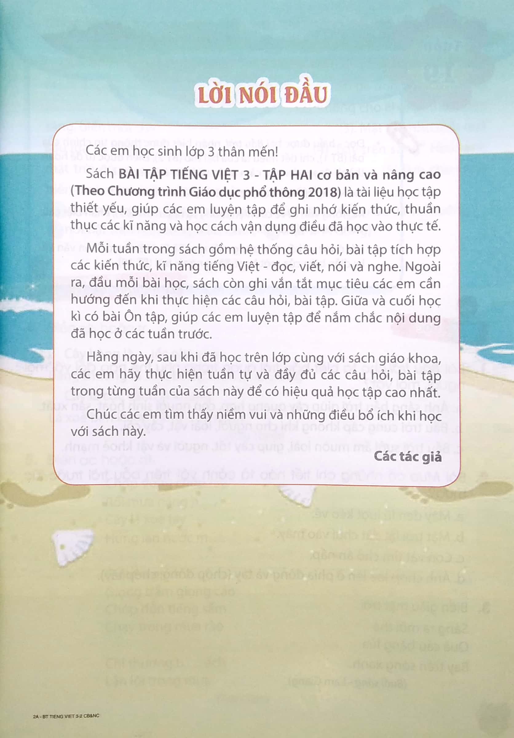 bộ bài tập tiếng việt cơ bản và nâng cao 3 - tập 2 (theo chương trình giáo dục phổ thông 2018) - Ảnh 4