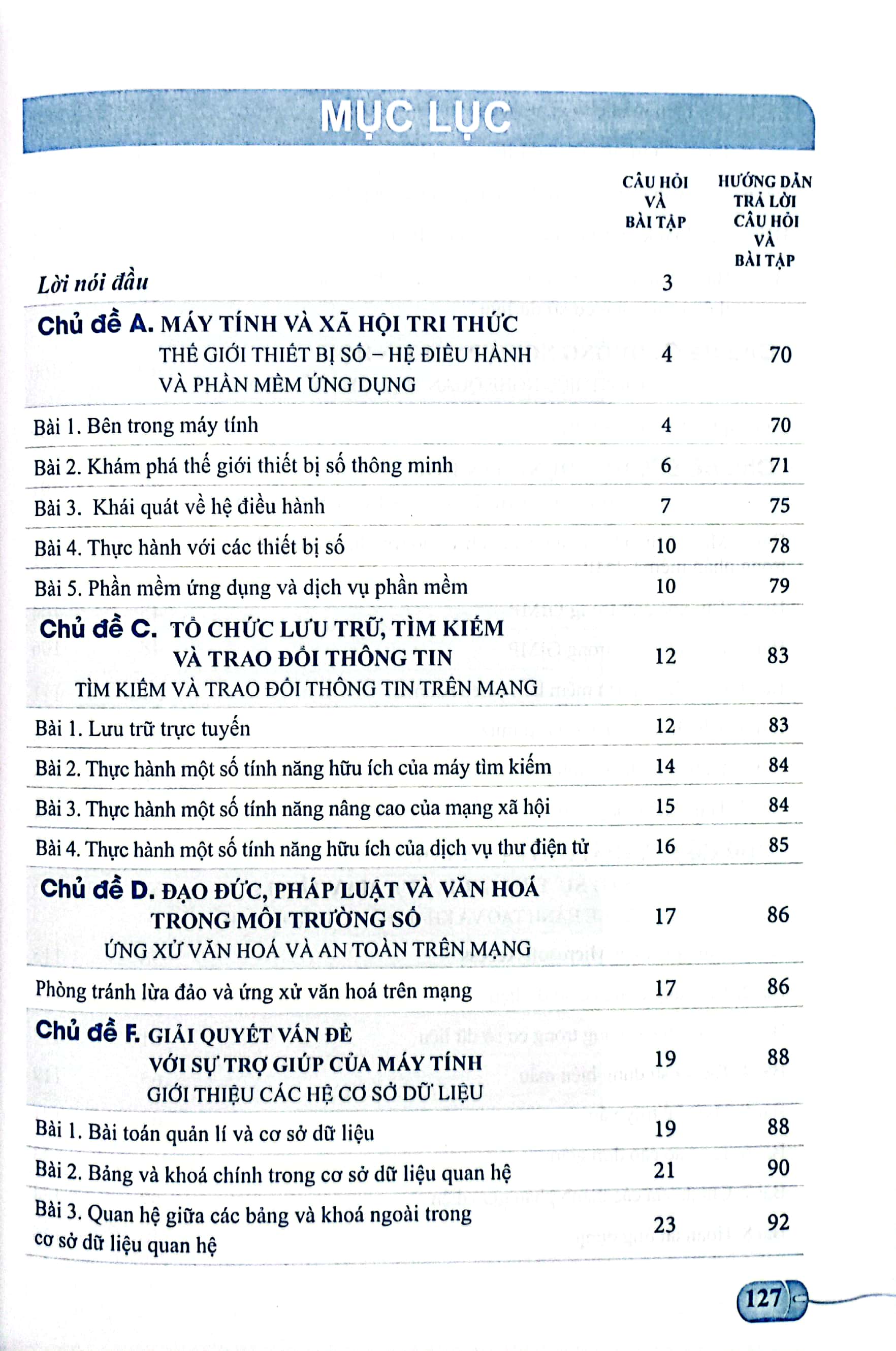 bộ bài tập tin học 11 - tin học ứng dụng (cánh diều) (chuẩn) - Ảnh 3