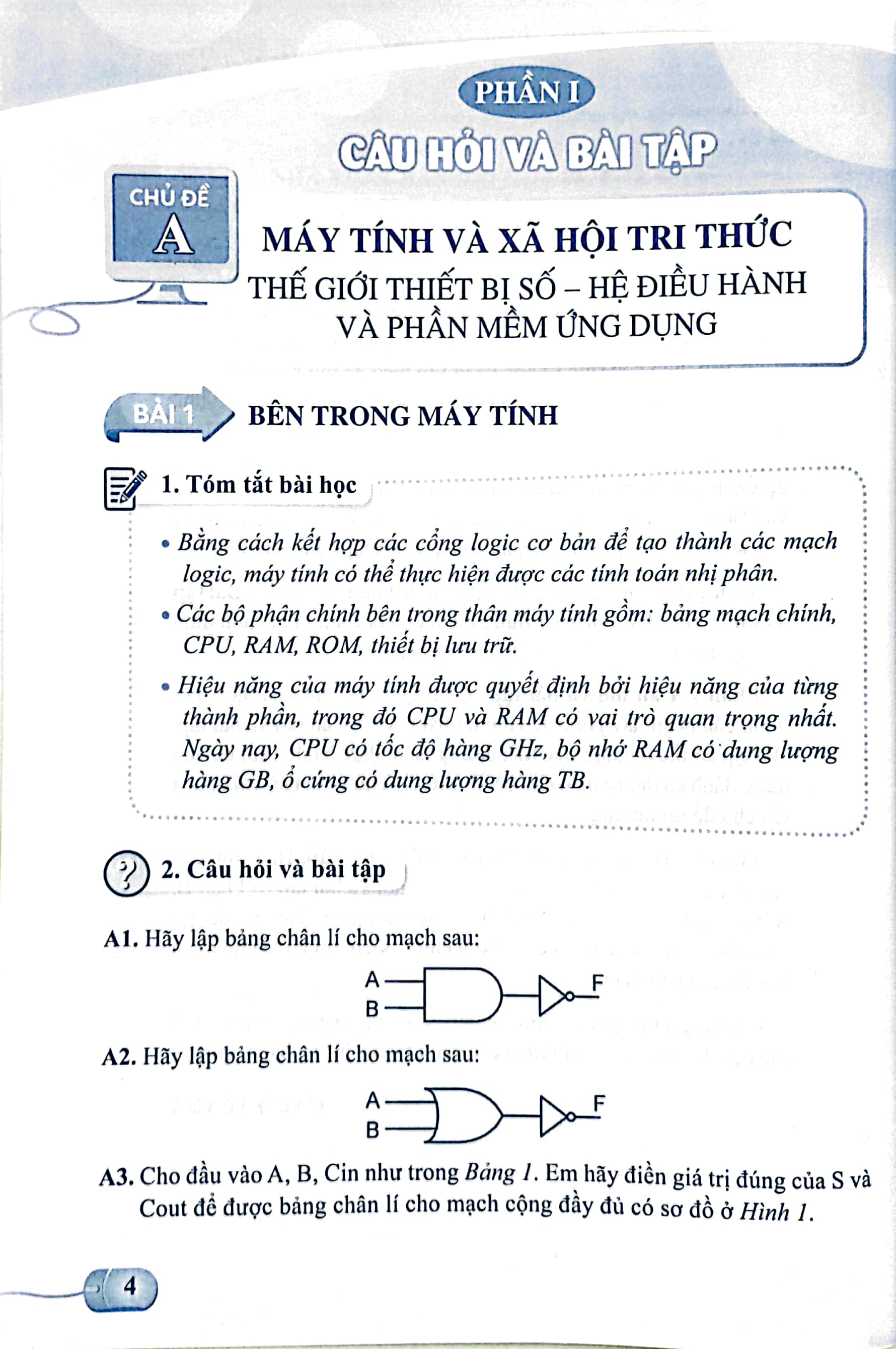 bộ bài tập tin học 11 - tin học ứng dụng (cánh diều) (chuẩn) - Ảnh 4