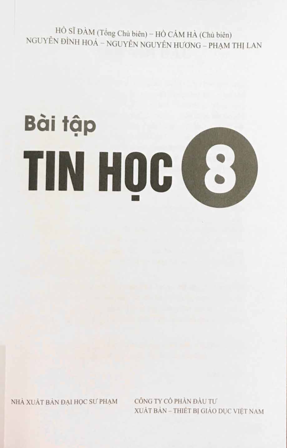 bộ bài tập tin học 8 (cánh diều) (chuẩn) - Ảnh 3