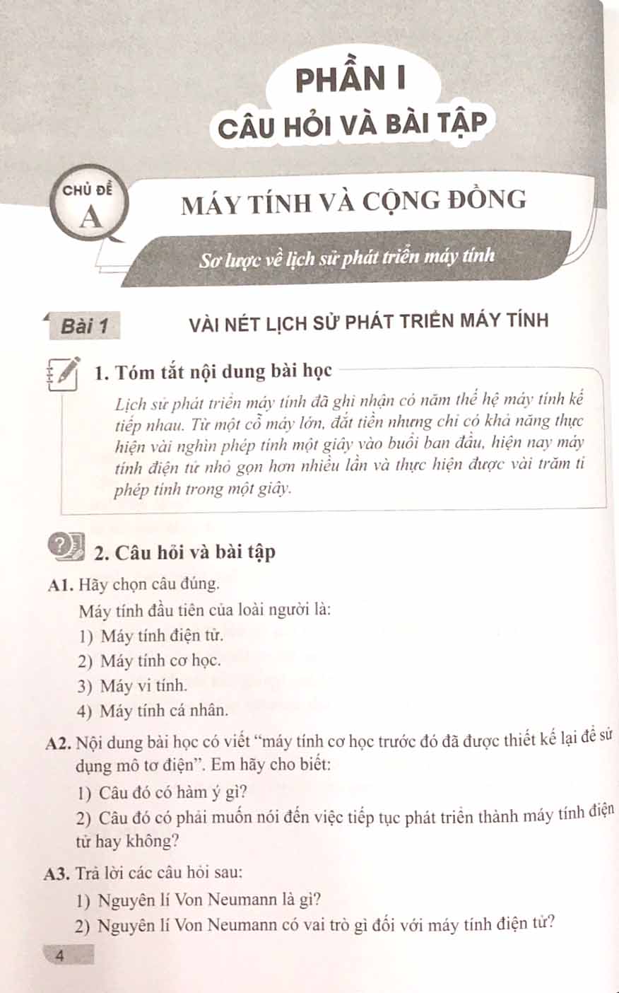 bộ bài tập tin học 8 (cánh diều) (chuẩn) - Ảnh 5