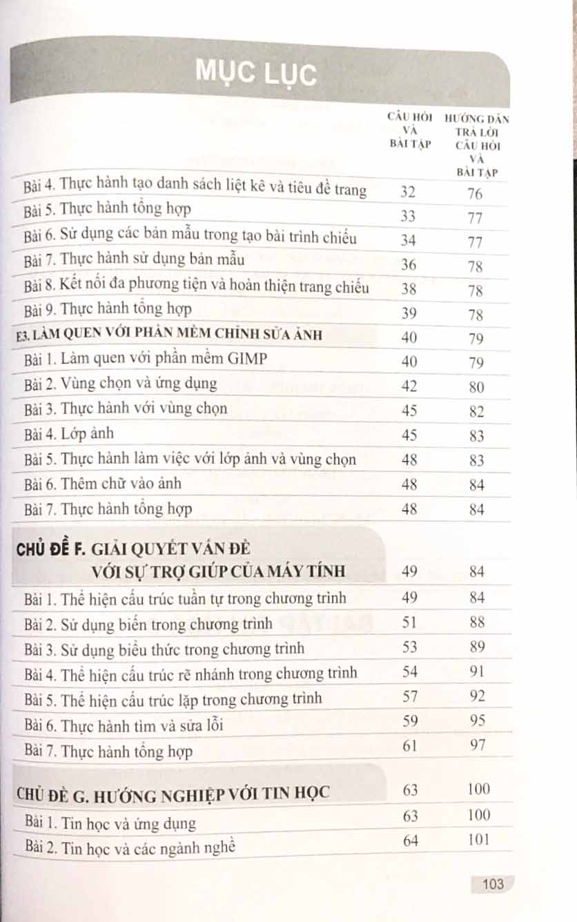 bộ bài tập tin học 8 (cánh diều) (chuẩn) - Ảnh 7