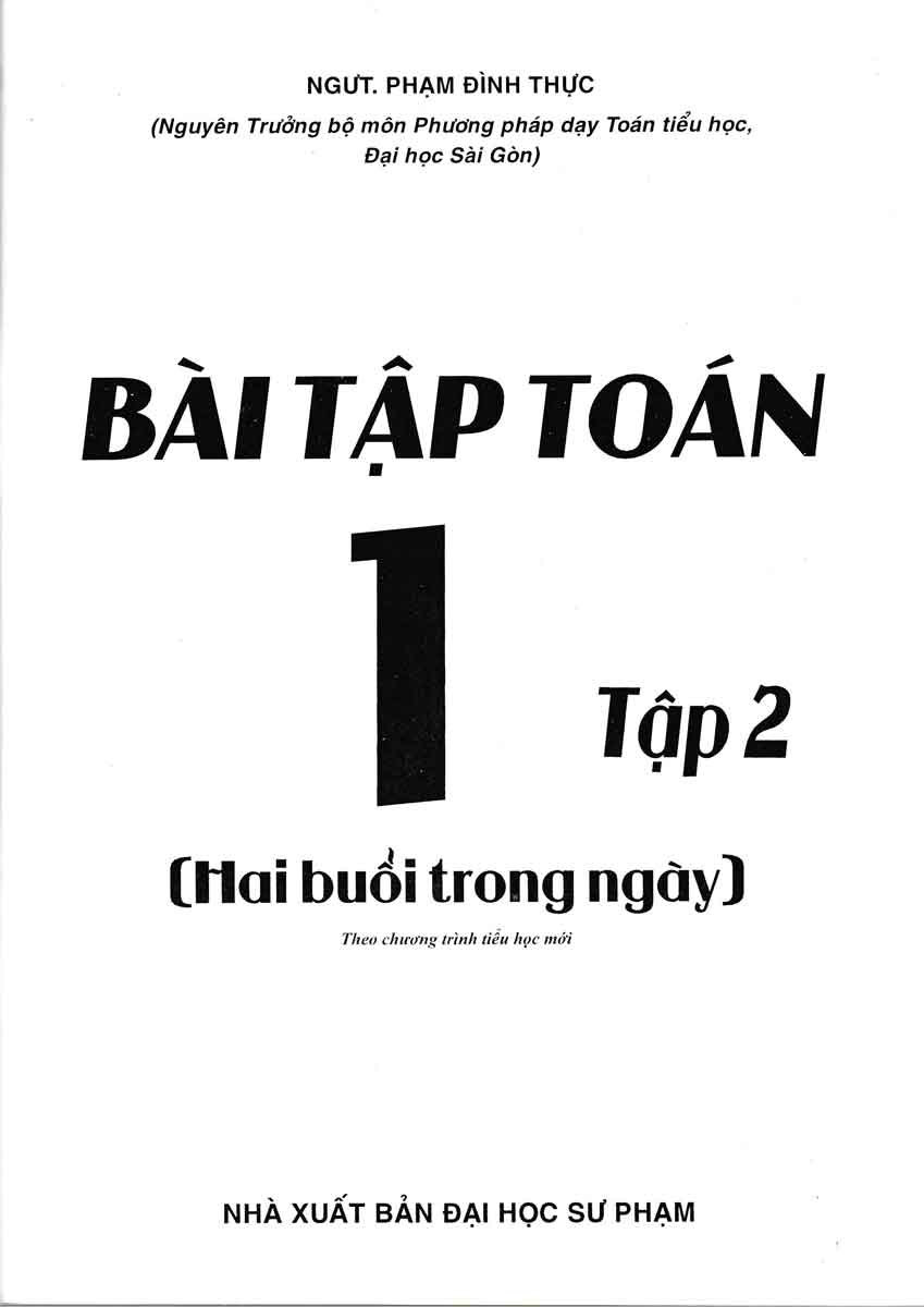 bộ bài tập toán 1 - tập 2 (hai buổi trong ngày) - theo chương trình tiểu học mới - Ảnh 3