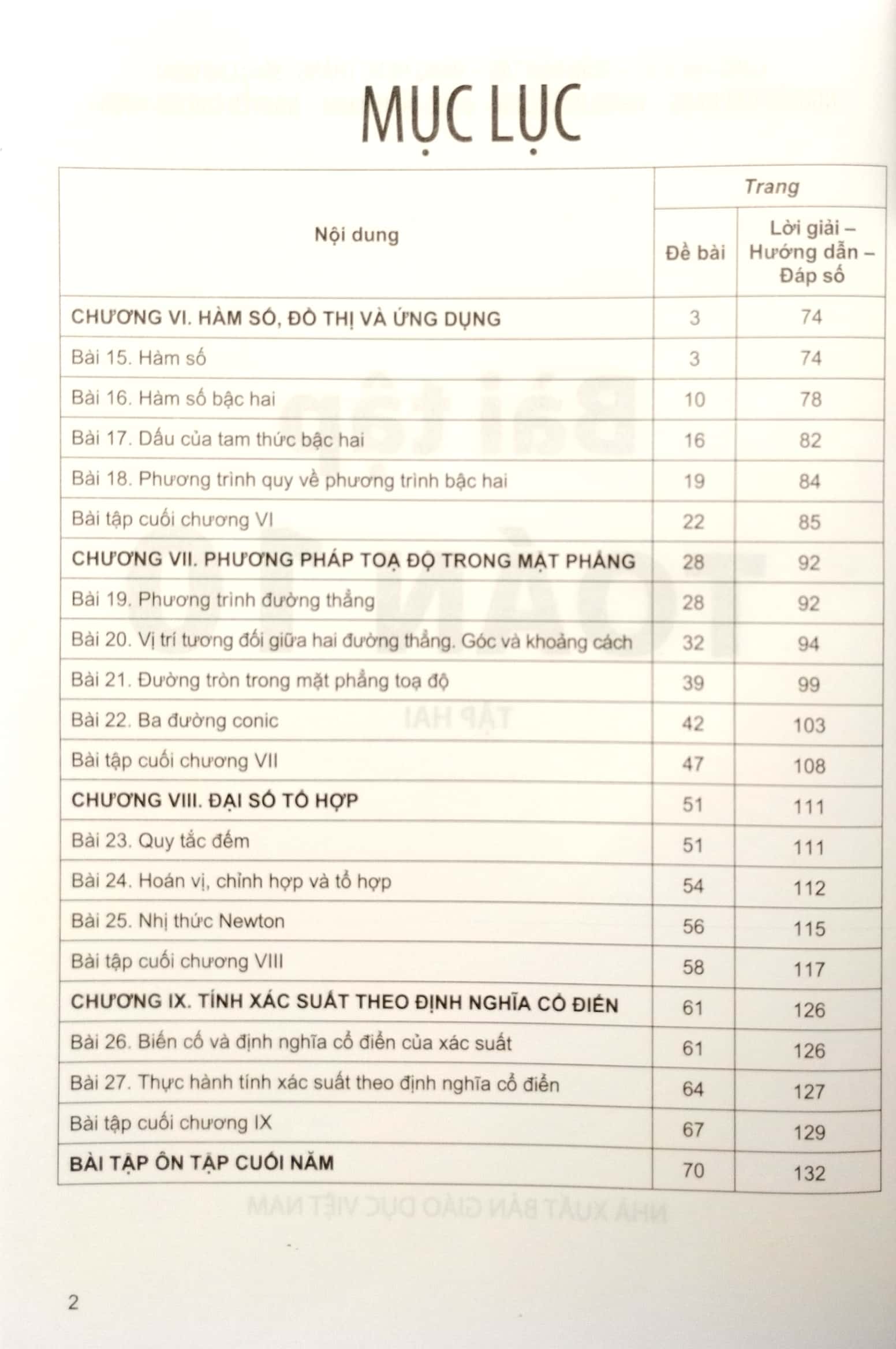 bộ bài tập toán 10 - tập 2 (kết nối) (chuẩn) - Ảnh 3