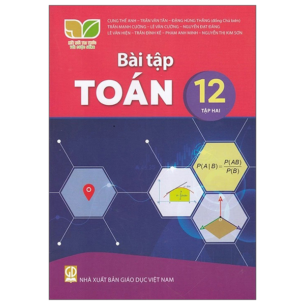 Bộ Bài Tập Toán 12 - Tập 2 (Kết Nối) (Chuẩn)