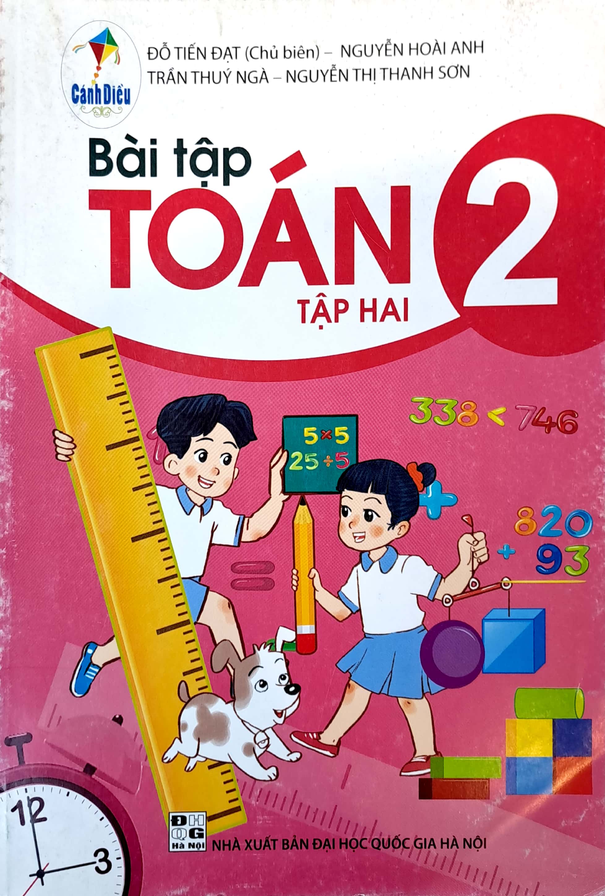 bộ bài tập toán 2/2 (cánh diều) - Ảnh 2
