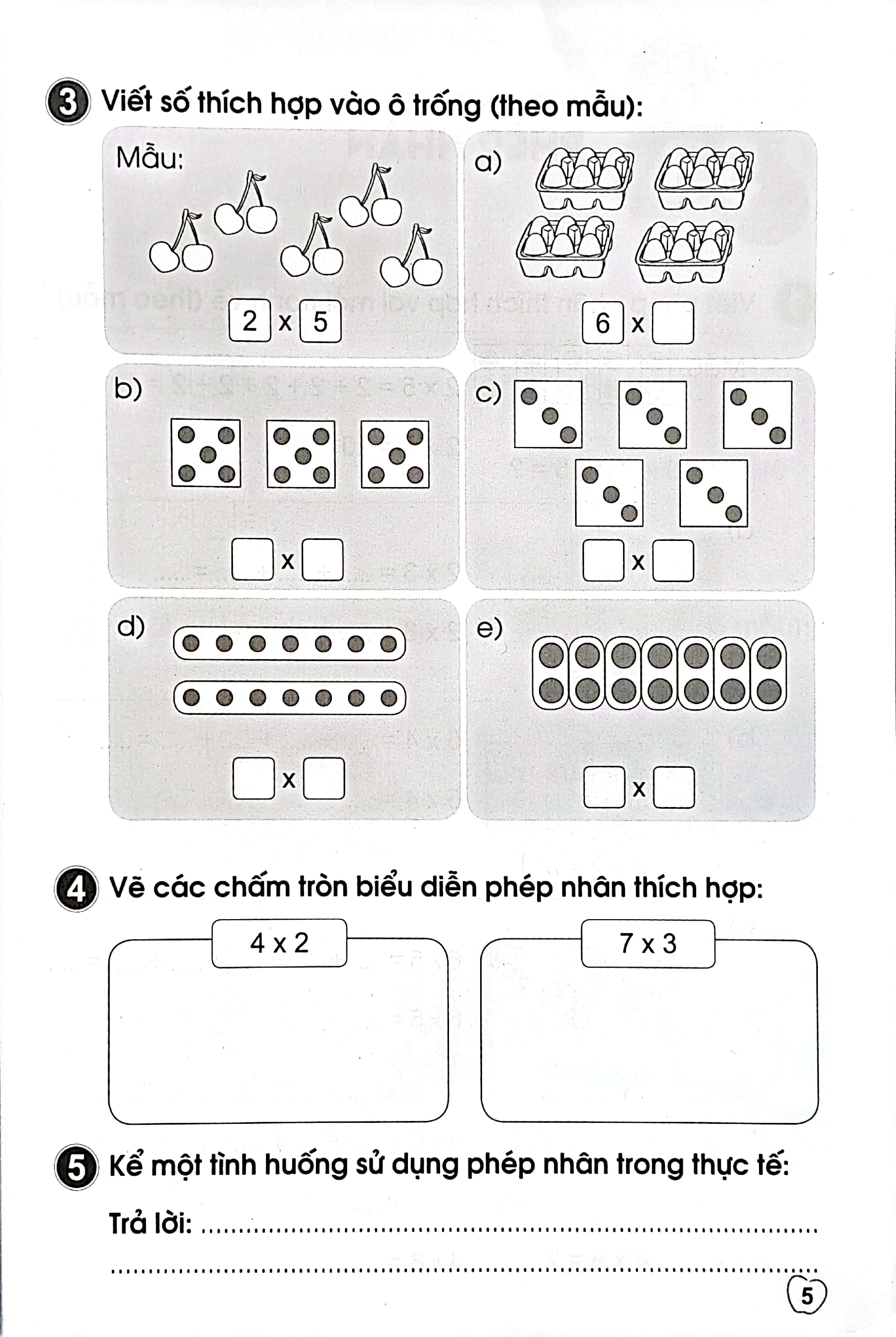 bộ bài tập toán 2/2 (cánh diều) - Ảnh 4