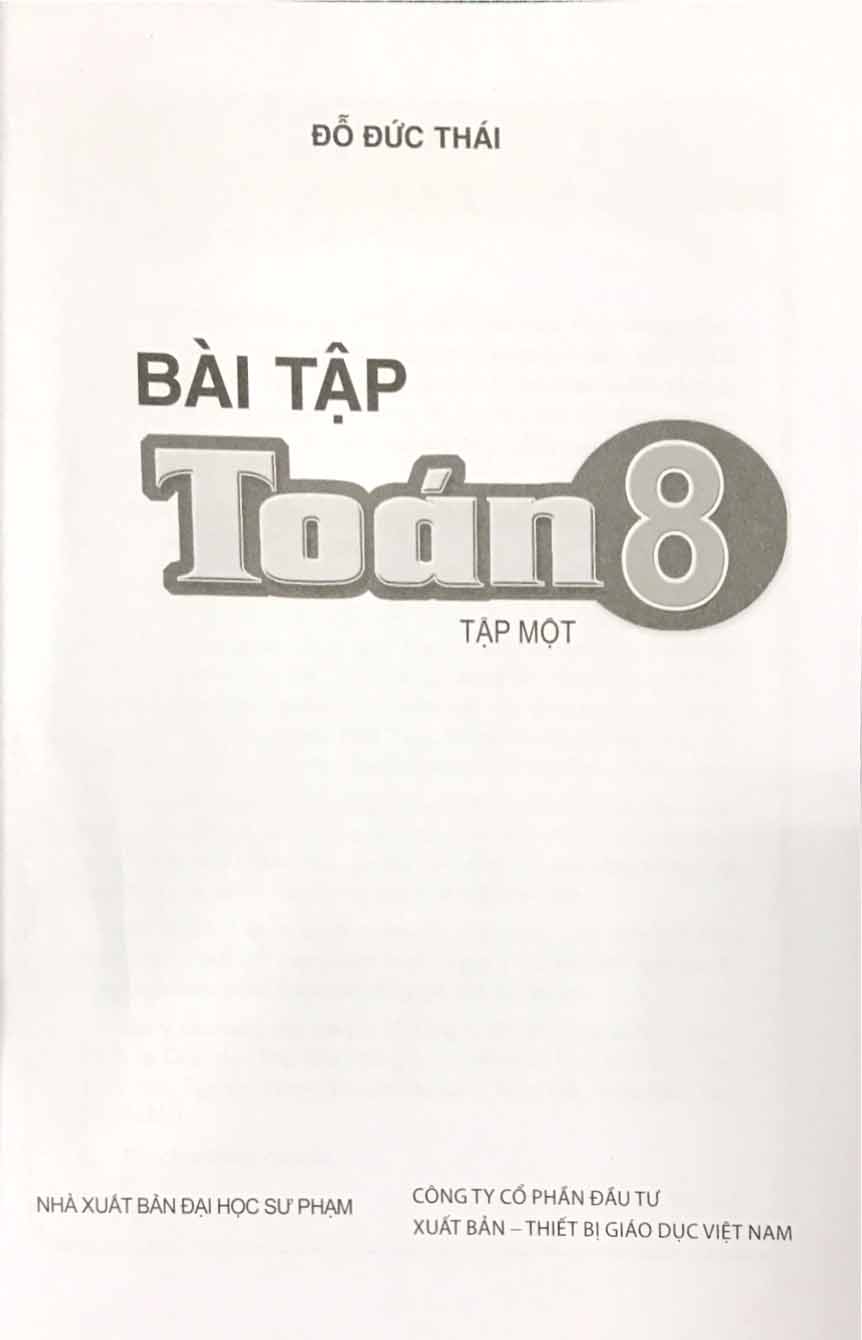 bộ bài tập toán 8 - tập 1 (cánh diều) (chuẩn) - Ảnh 3
