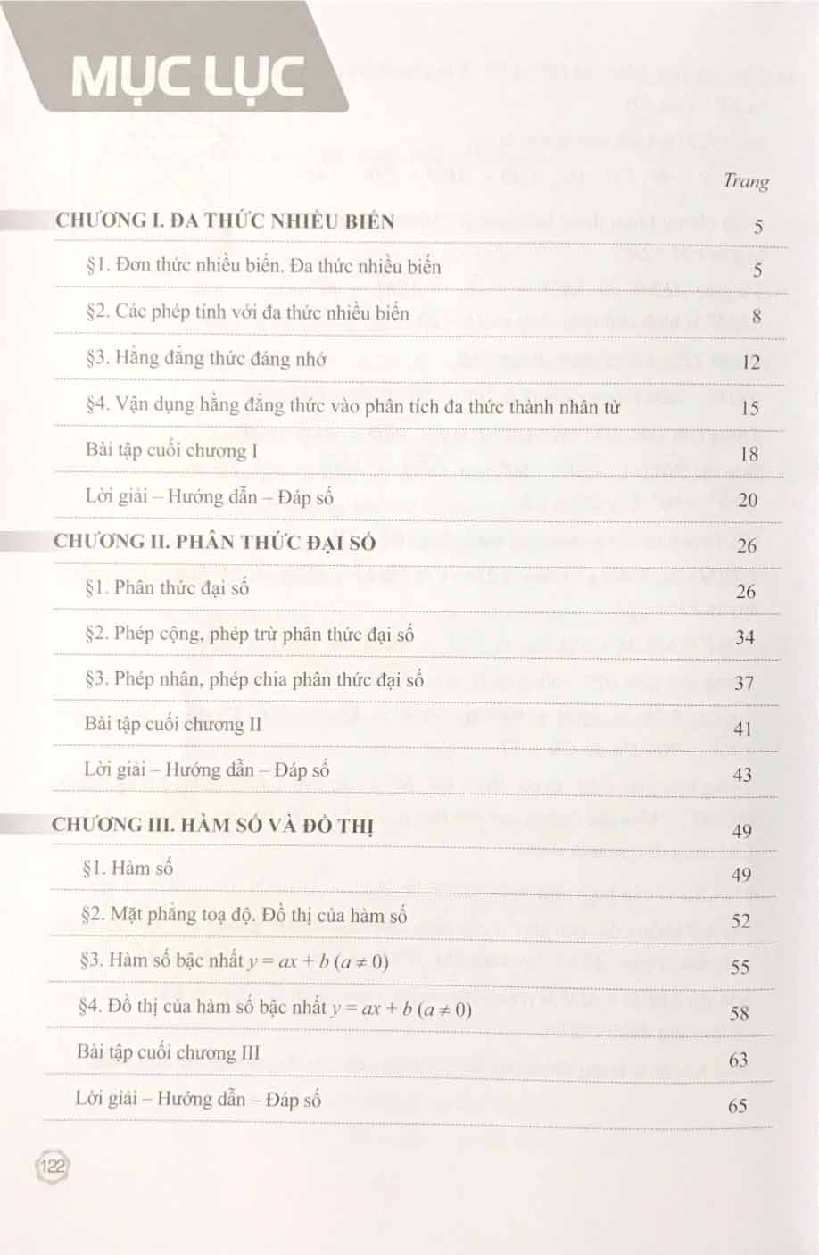 bộ bài tập toán 8 - tập 1 (cánh diều) (chuẩn) - Ảnh 6