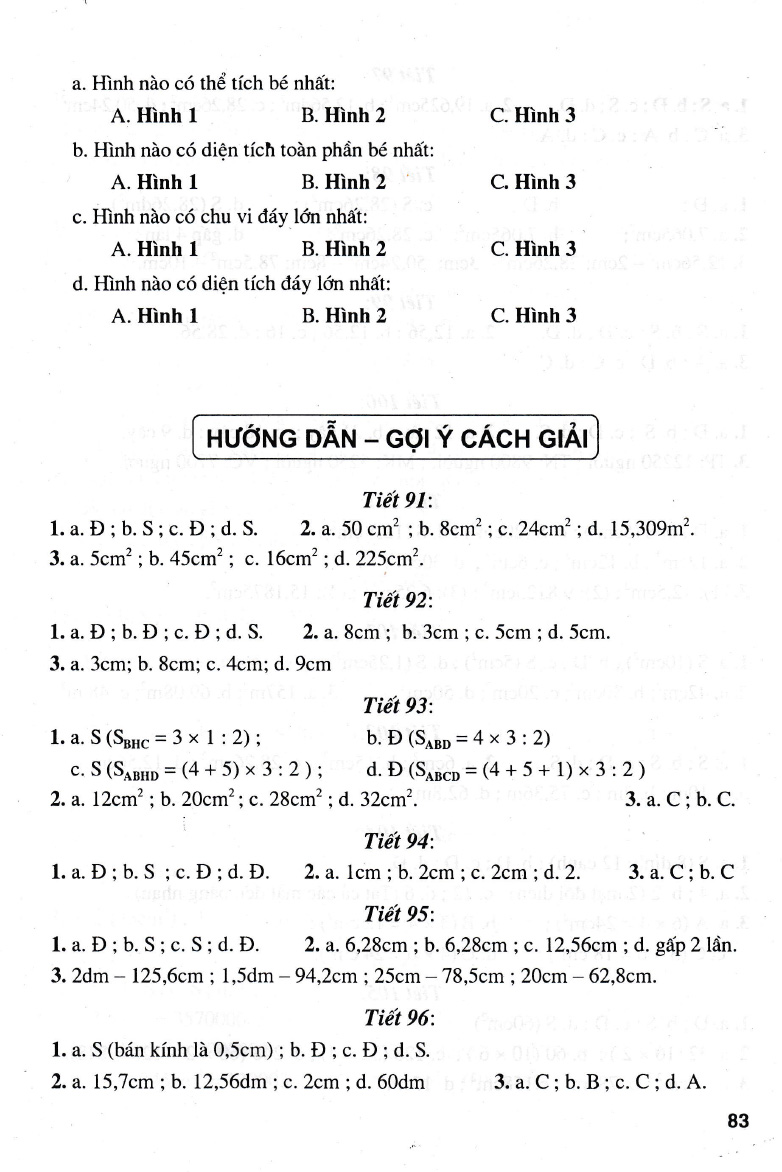 bộ bài tập trắc nghiệm hay và khó toán 5 - tập 2 - Ảnh 14